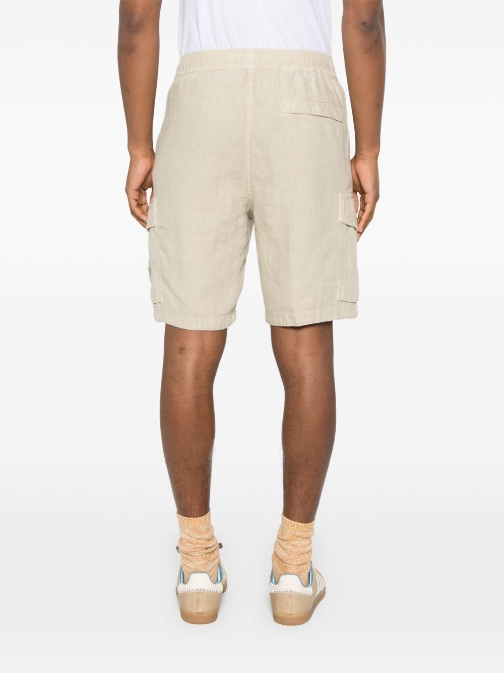Compass-badge shorts - 4