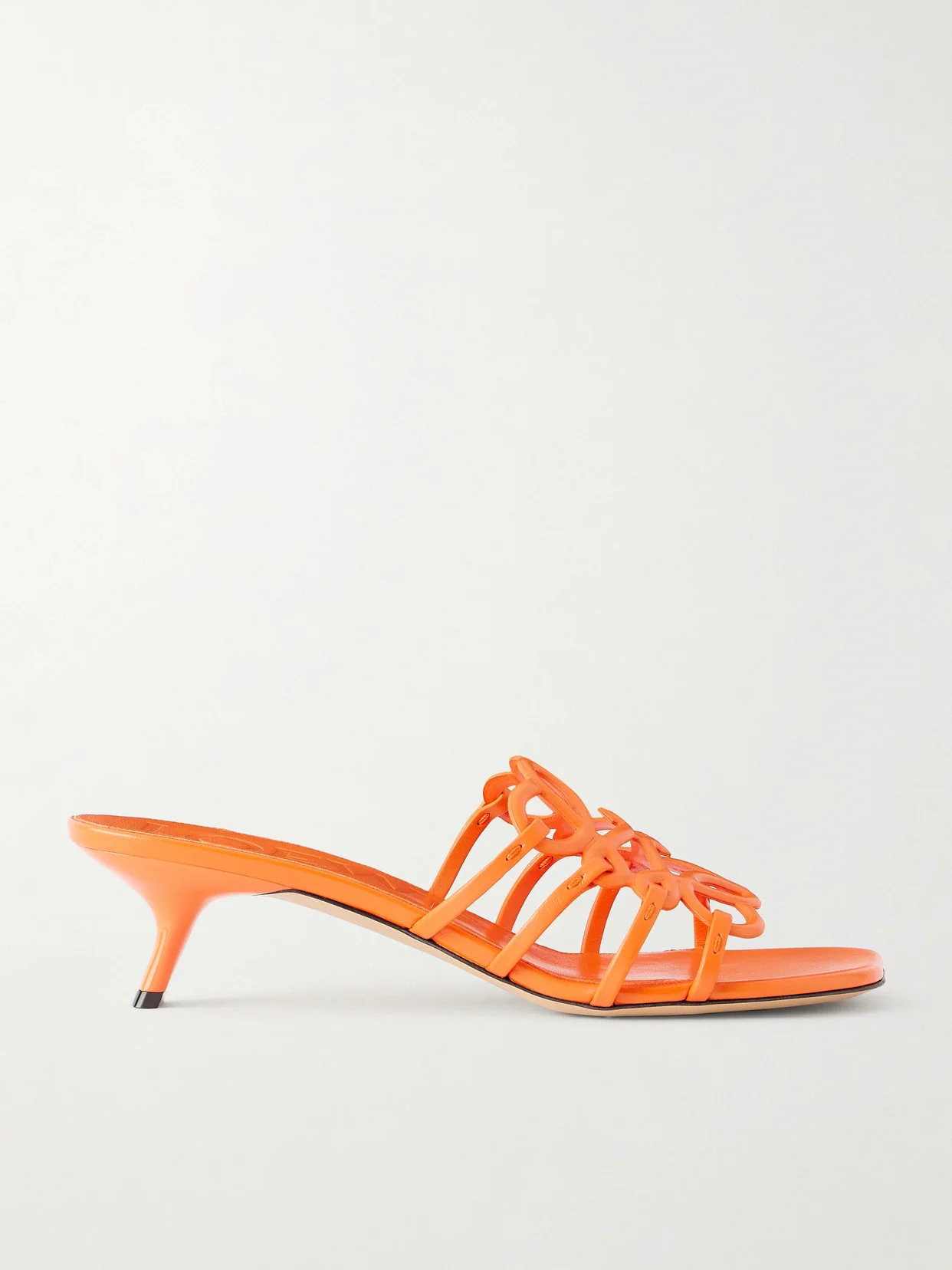 + Paula's Ibiza 45 Petal Anagram Leather Sandals - 1