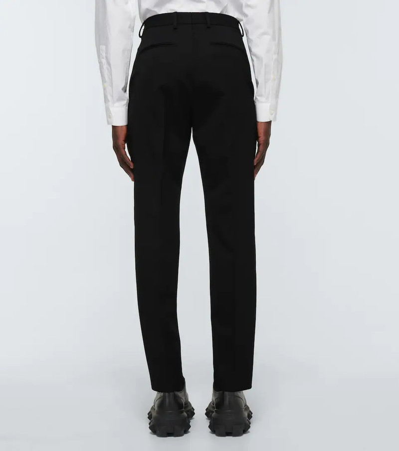 Wool-blend slim-fit pants 4
