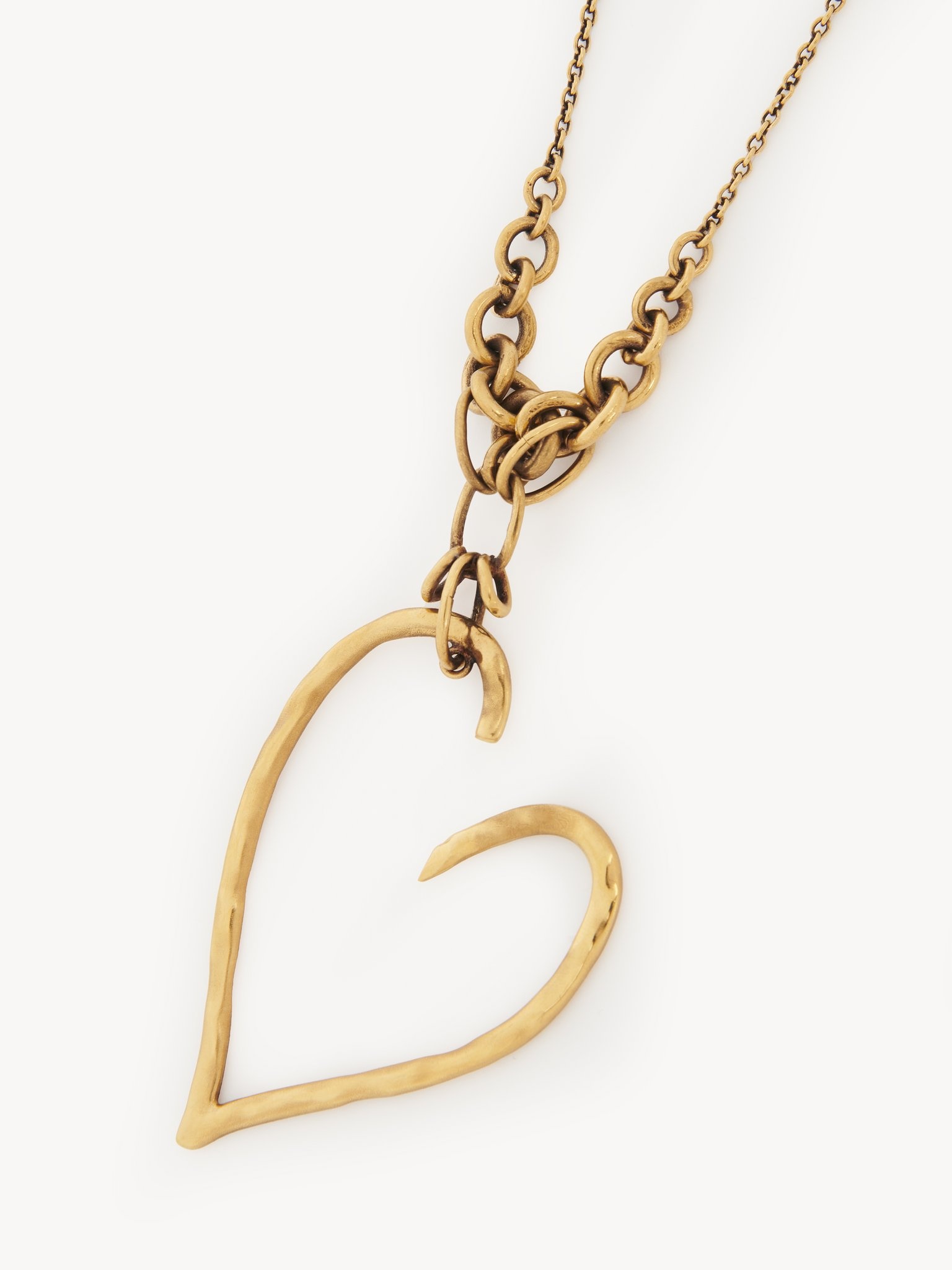 THE CHLOÉ ENCOEUR LONG NECKLACE - 2