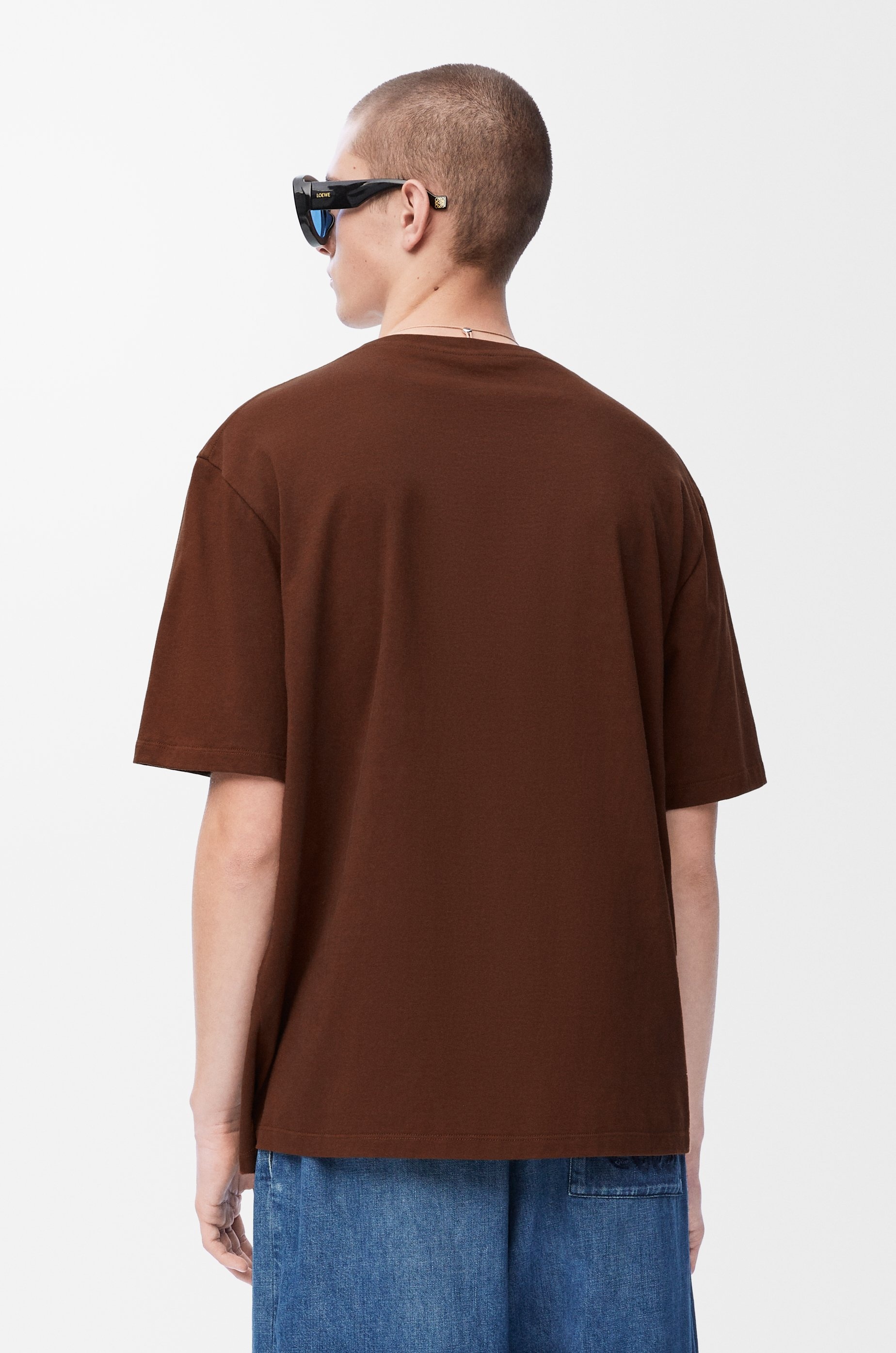 Loose fit T-shirt in cotton - 4
