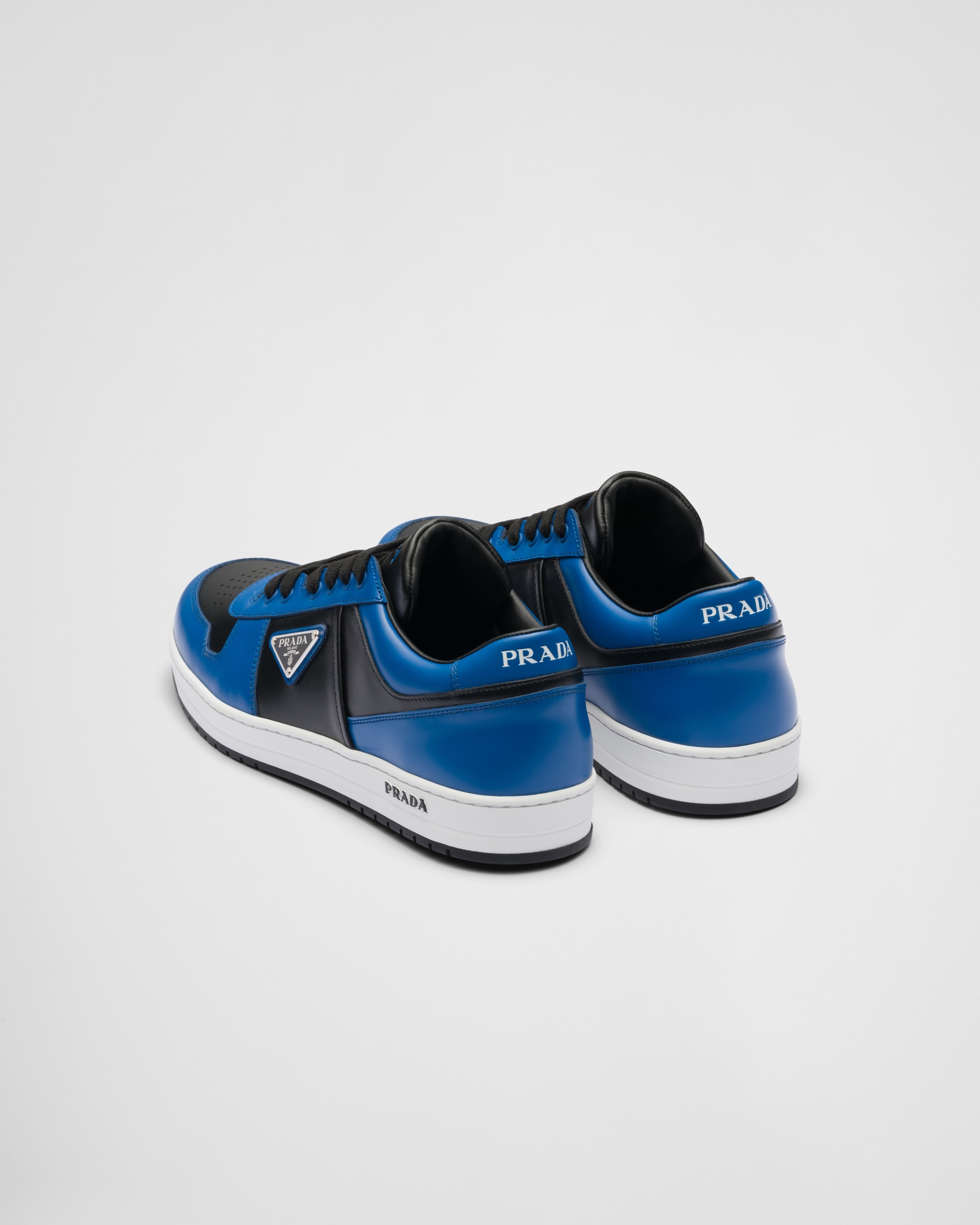 Prada Downtown leather sneakers | REVERSIBLE