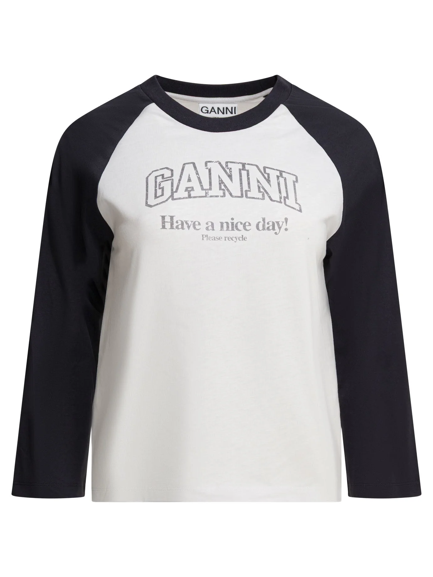 Ganni "baseball" T-shirt - 1