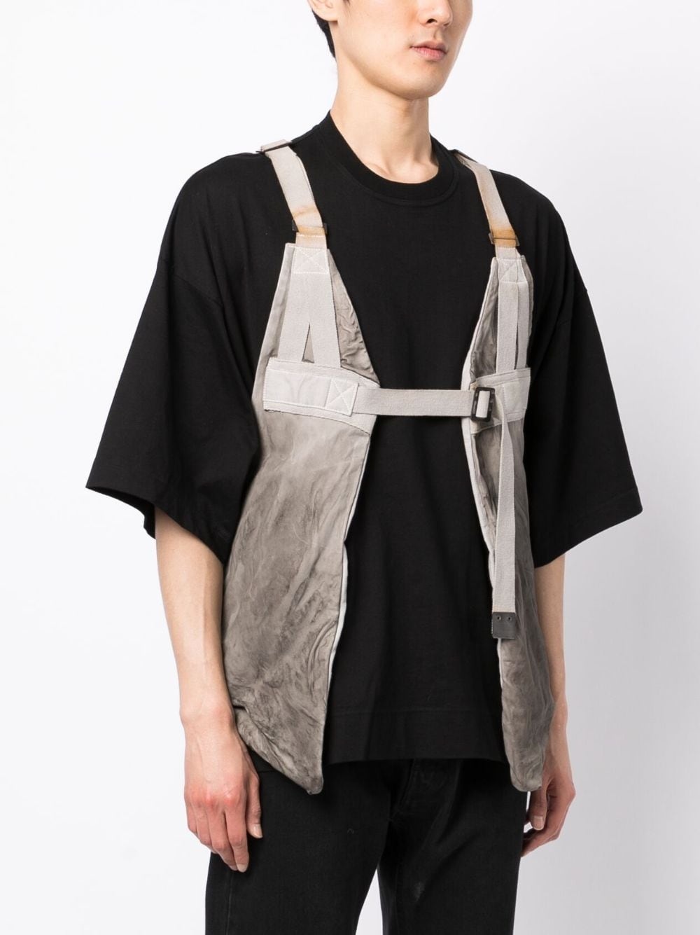 sliding-buckle fastening vest - 3