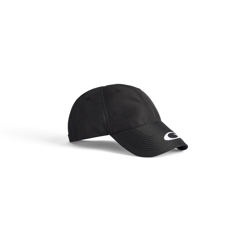 BALENCIAGA Perforated Trucker Cap in Black outlook