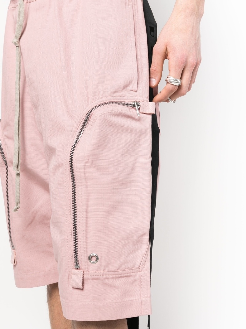 drop-crotch utility shorts - 5