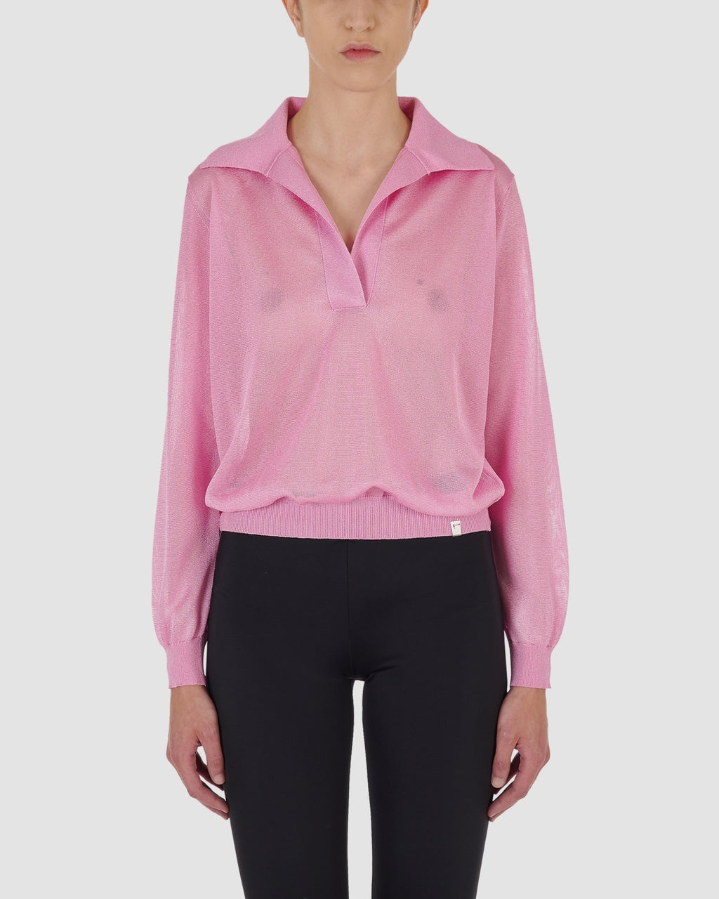 BUTTERFLY POLO SWEATER - 2