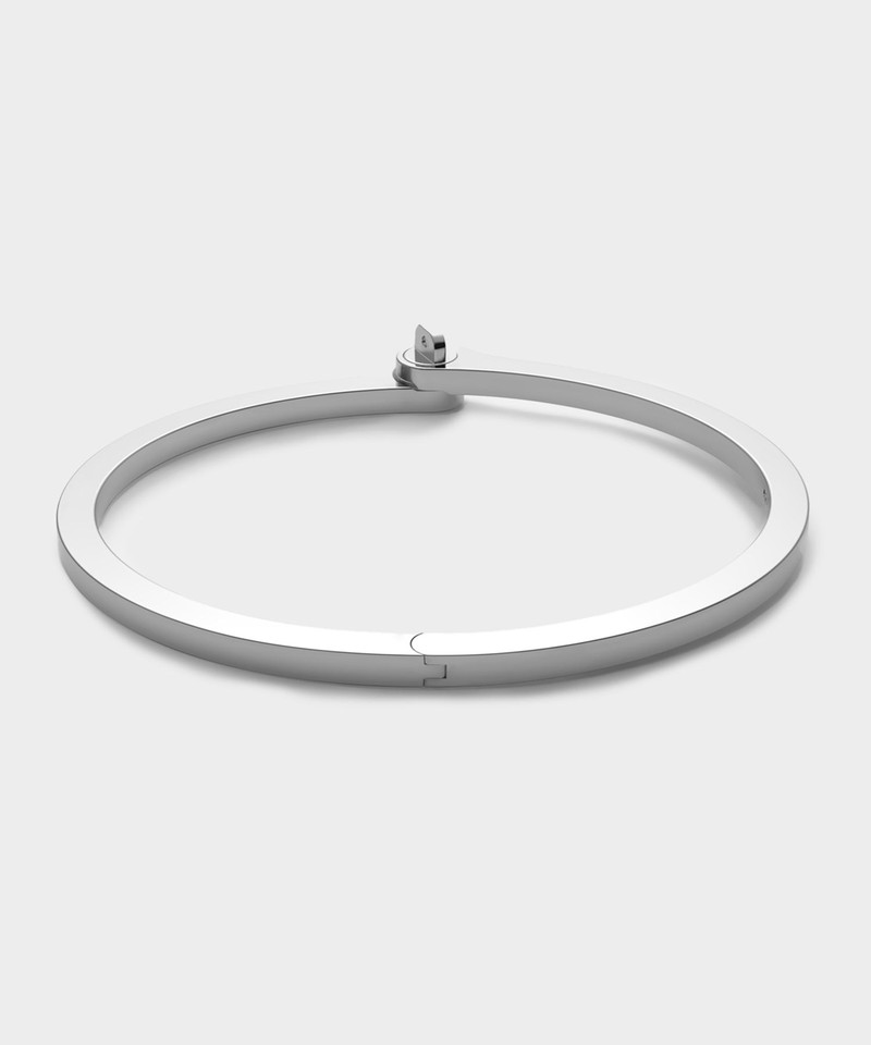 Miansai Miansai Silver Modern Reeve Cuff outlook