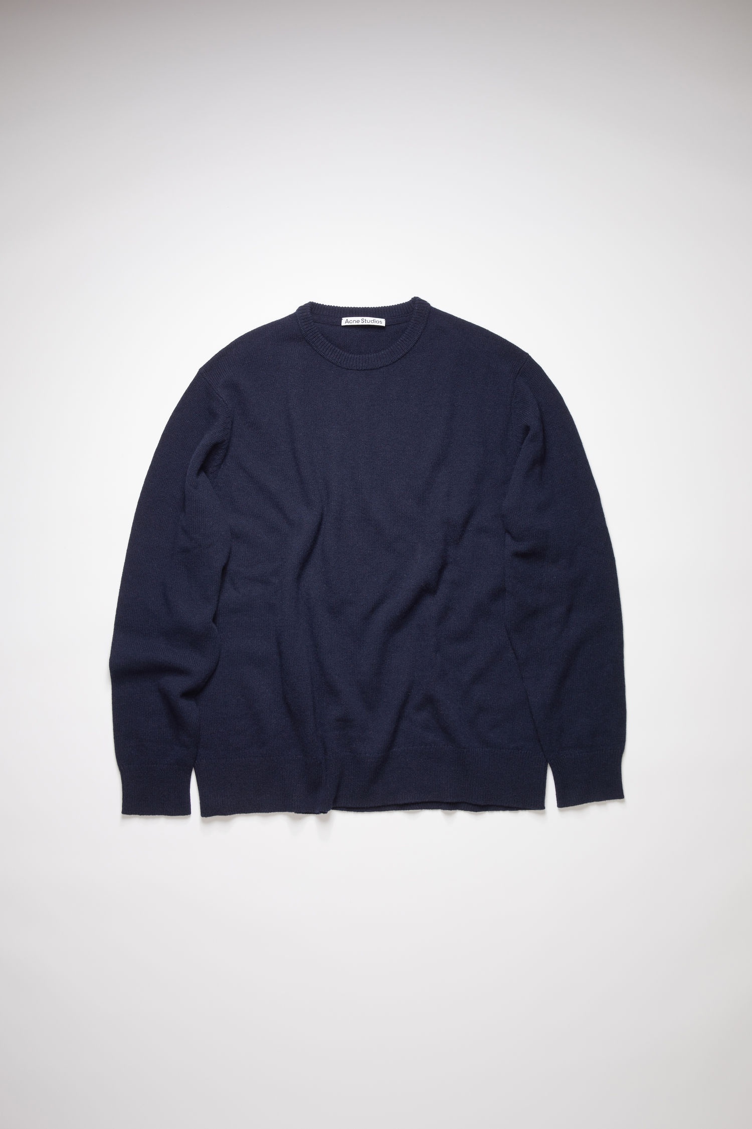 Crew neck sweater - Navy - 4