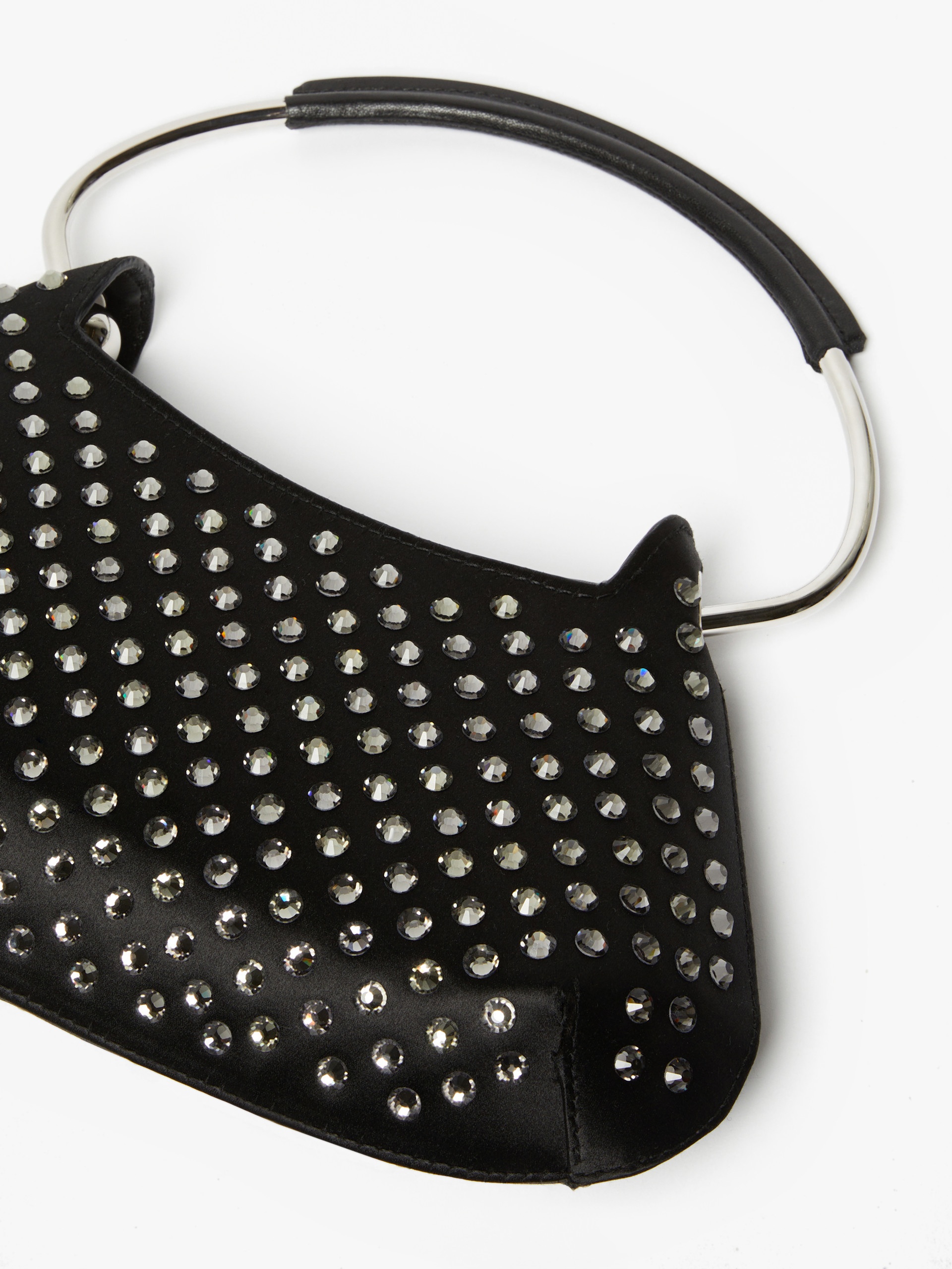 MINICAJU4 Caju mini bagin satin with rhinestones - 4