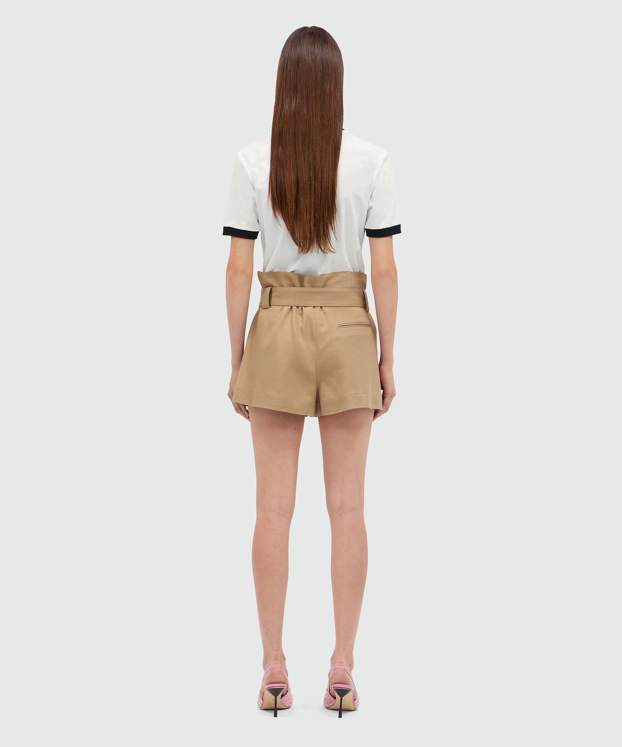 Havana slub canvas shorts - 3