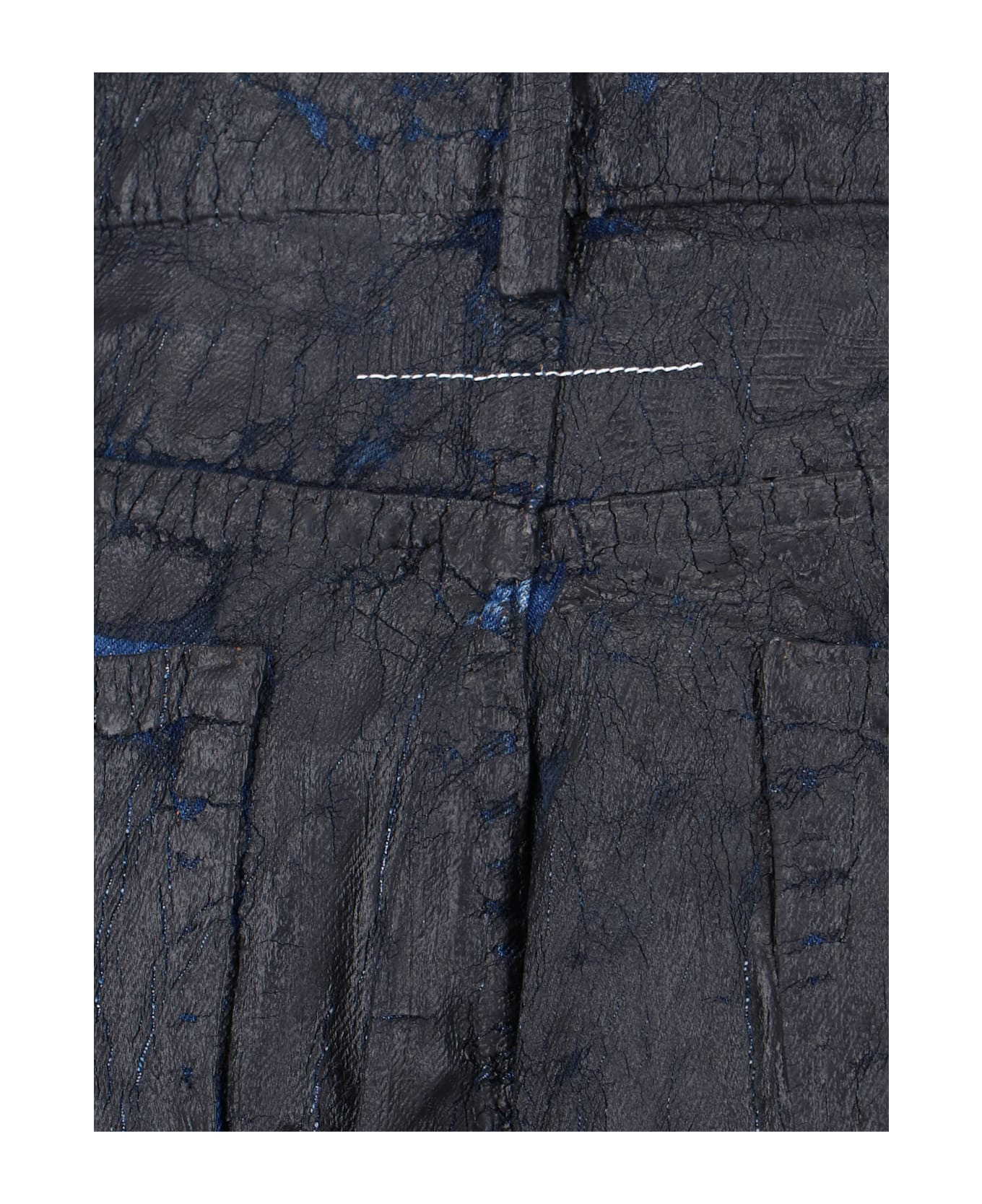 Straight Waxed Jeans - 4