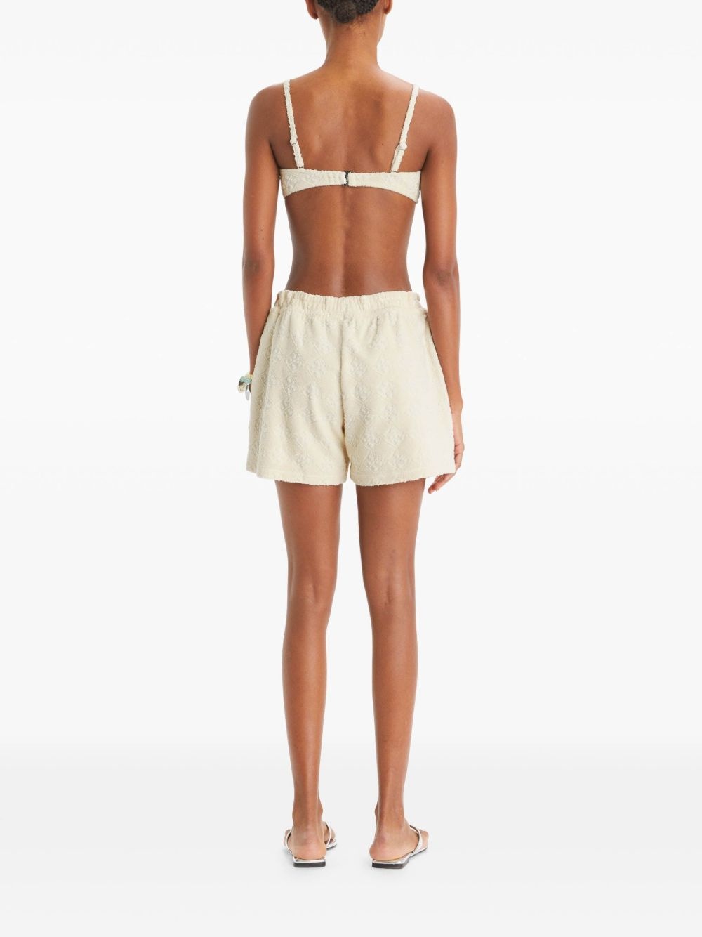 Tory Burch - Tory Burch Shorts Ivory - 3