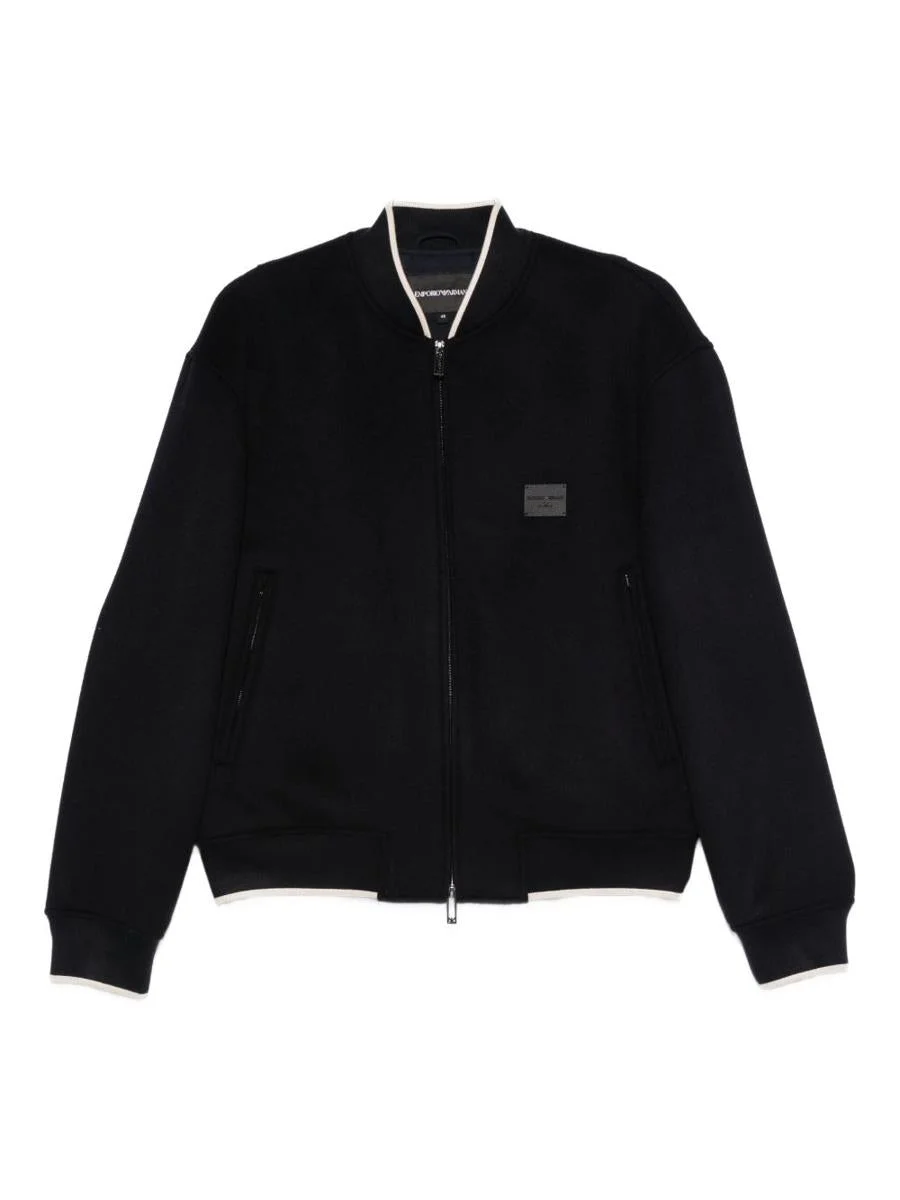 Emporio Armani Wool Bomber Jacket - 1