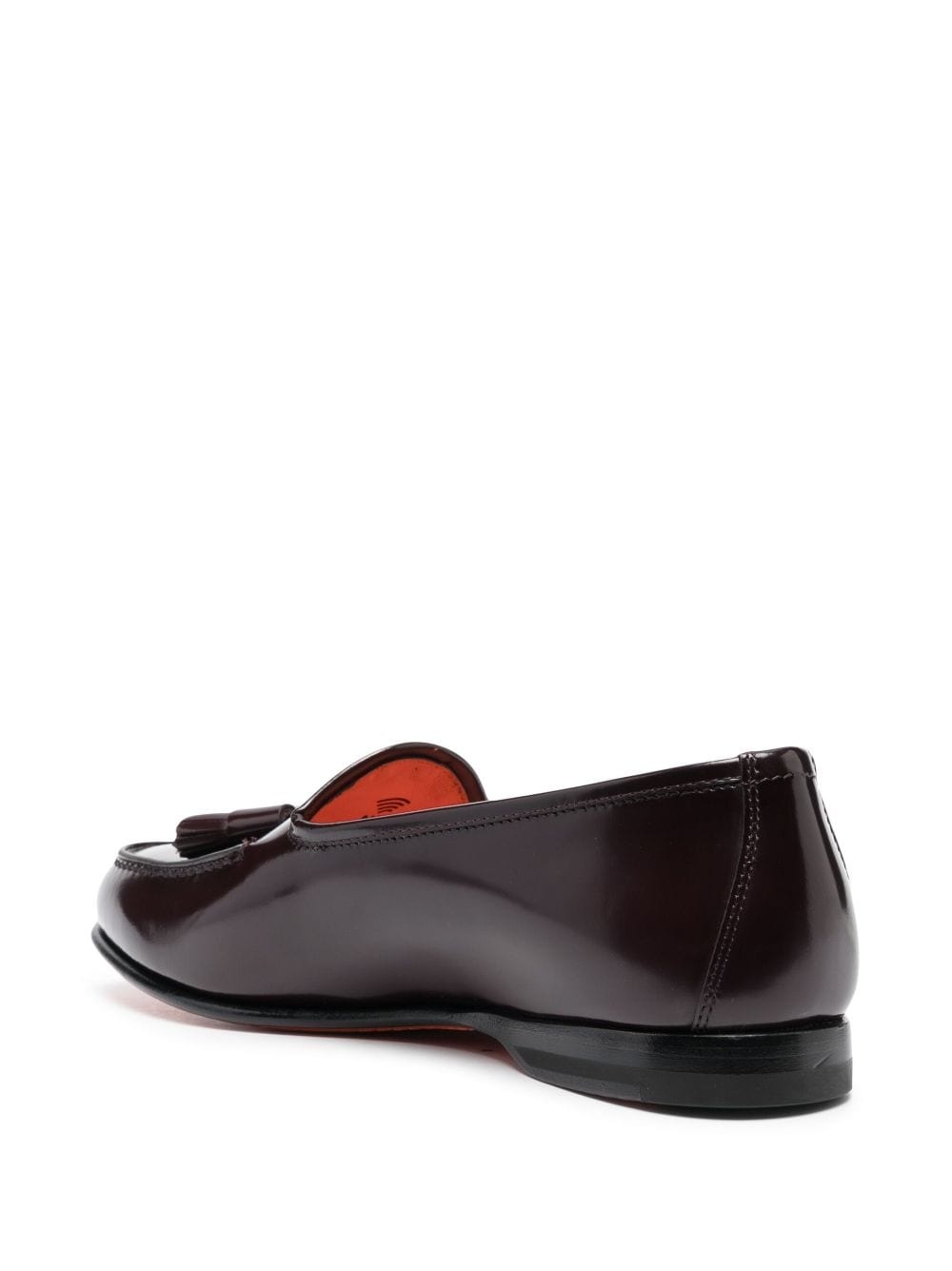 Andrea tassel-detail leather loafers - 3