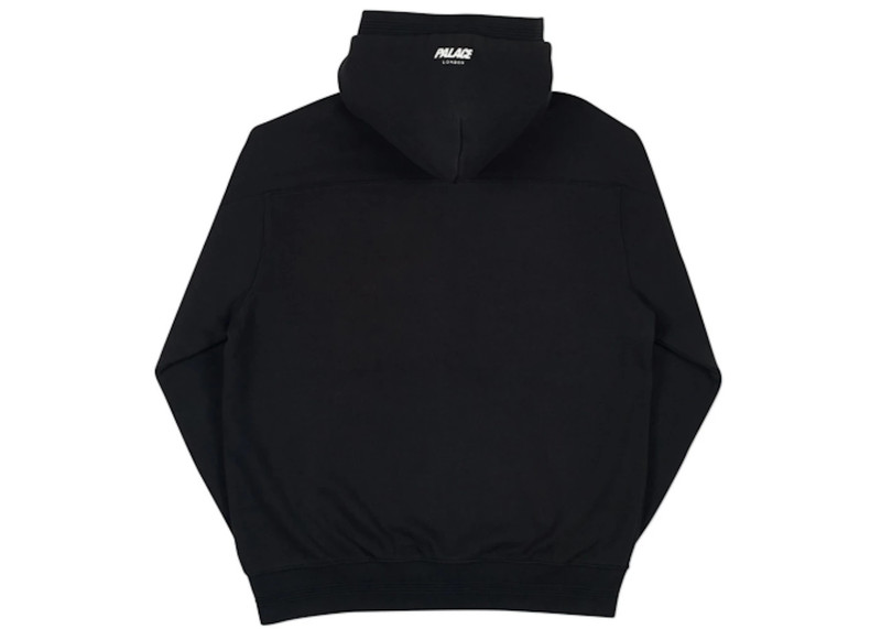 PALACE Palace Raiser Hood Black outlook