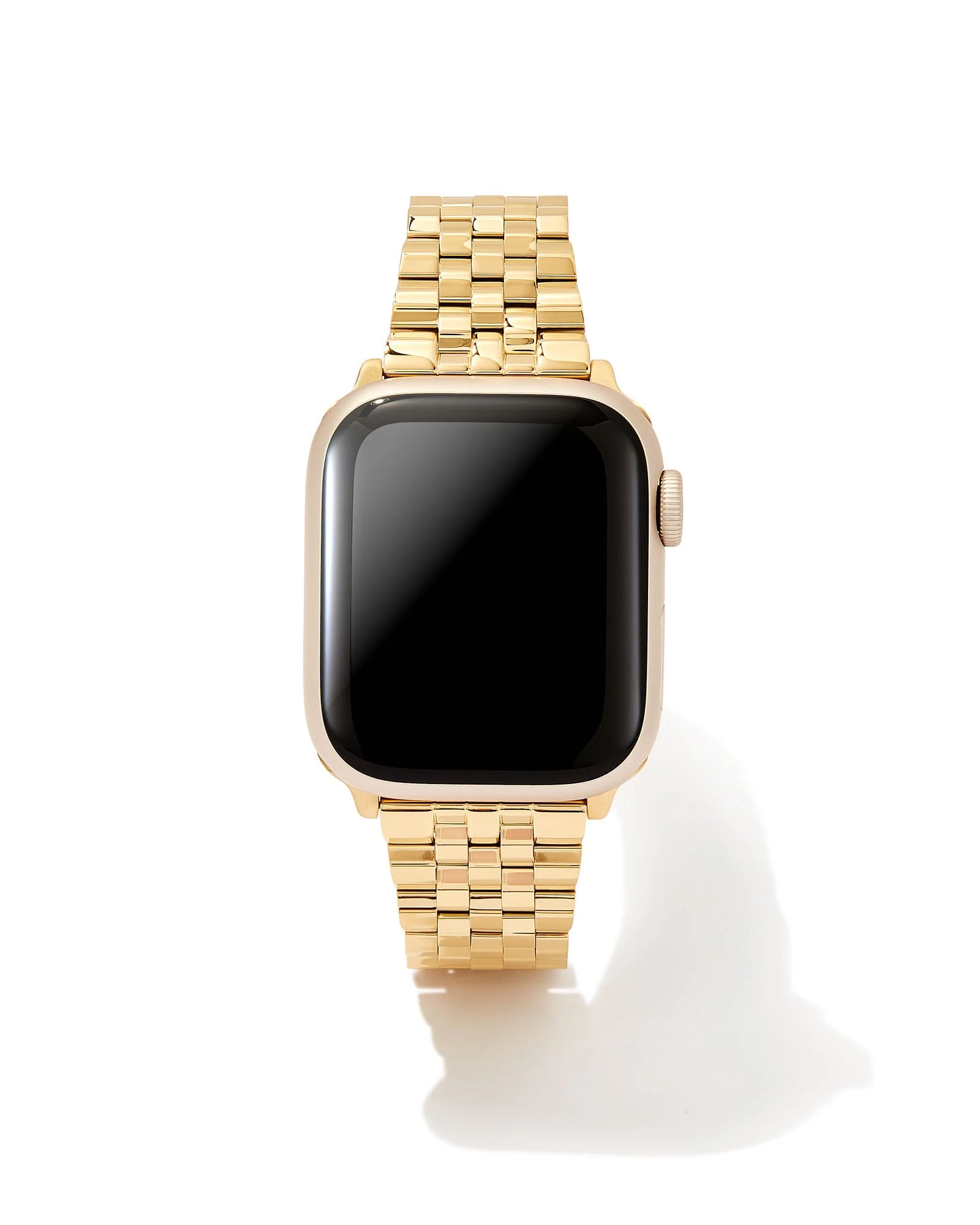 Alex 5 Link Watch Band in Gold Tone Stainless Steel - 1