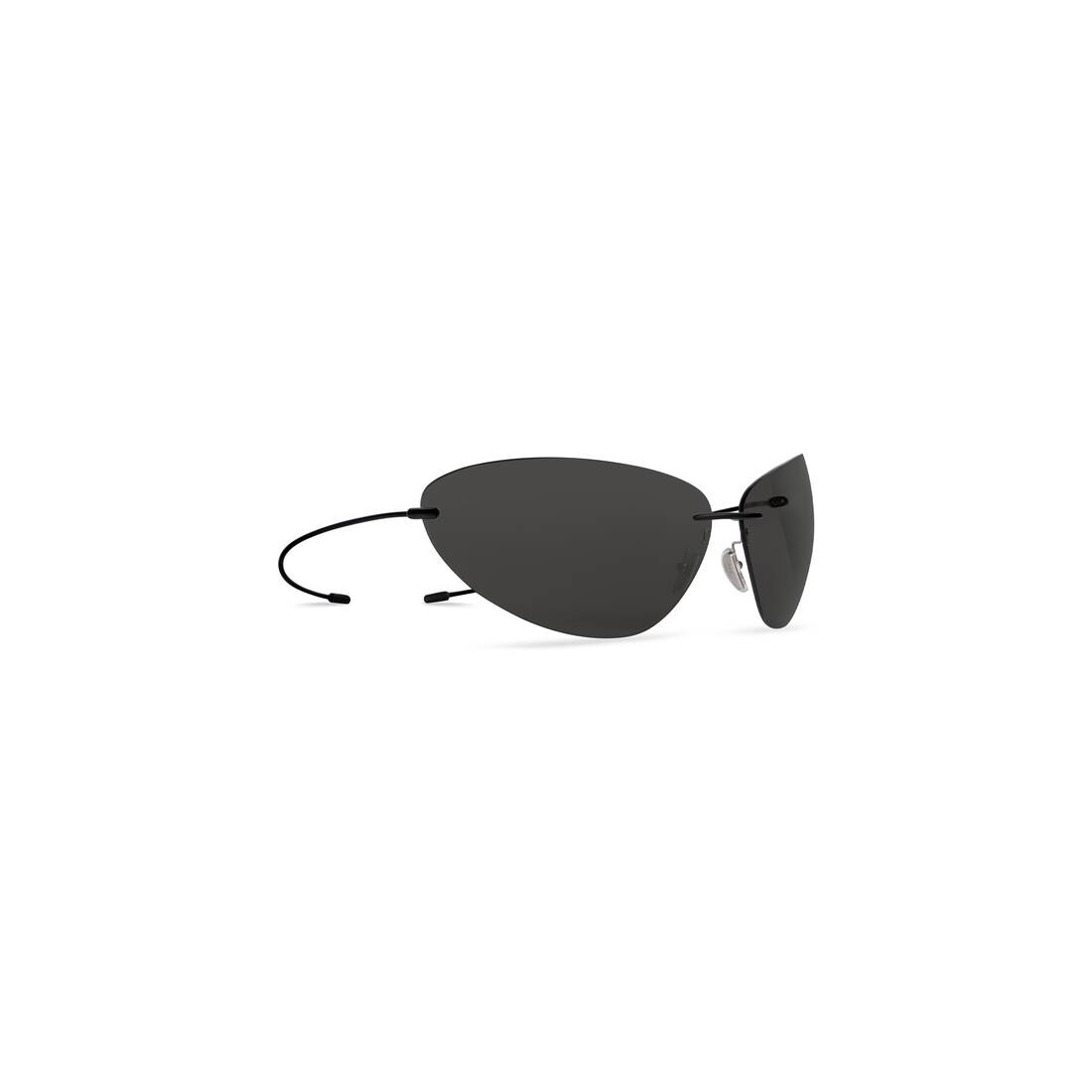 Mirage Oval Fashion Accessory in Black - 2