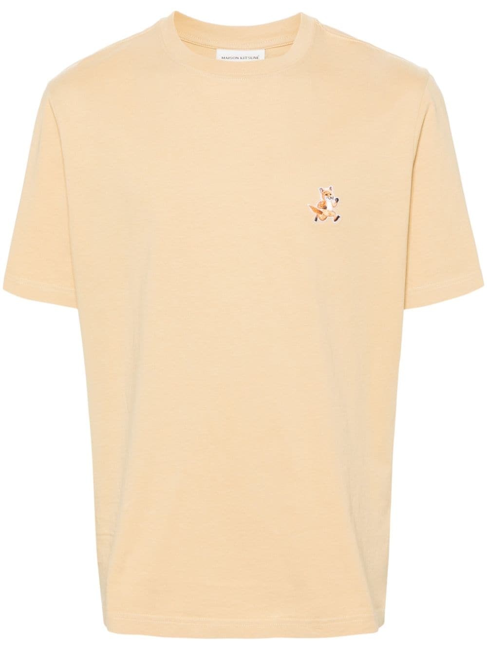 Speedy Fox-patch cotton T-shirt - 1