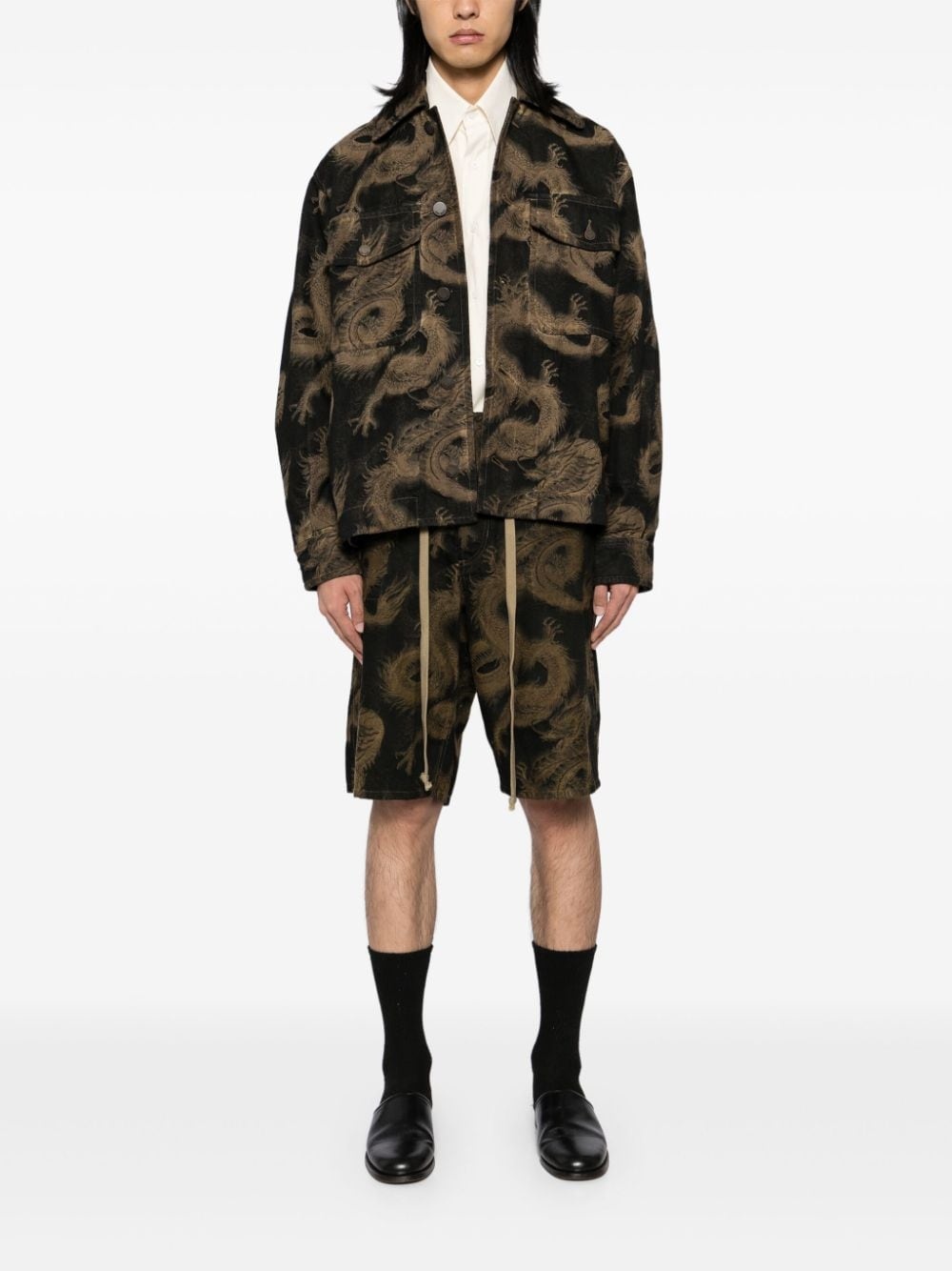 cotton bermuda shorts - 2
