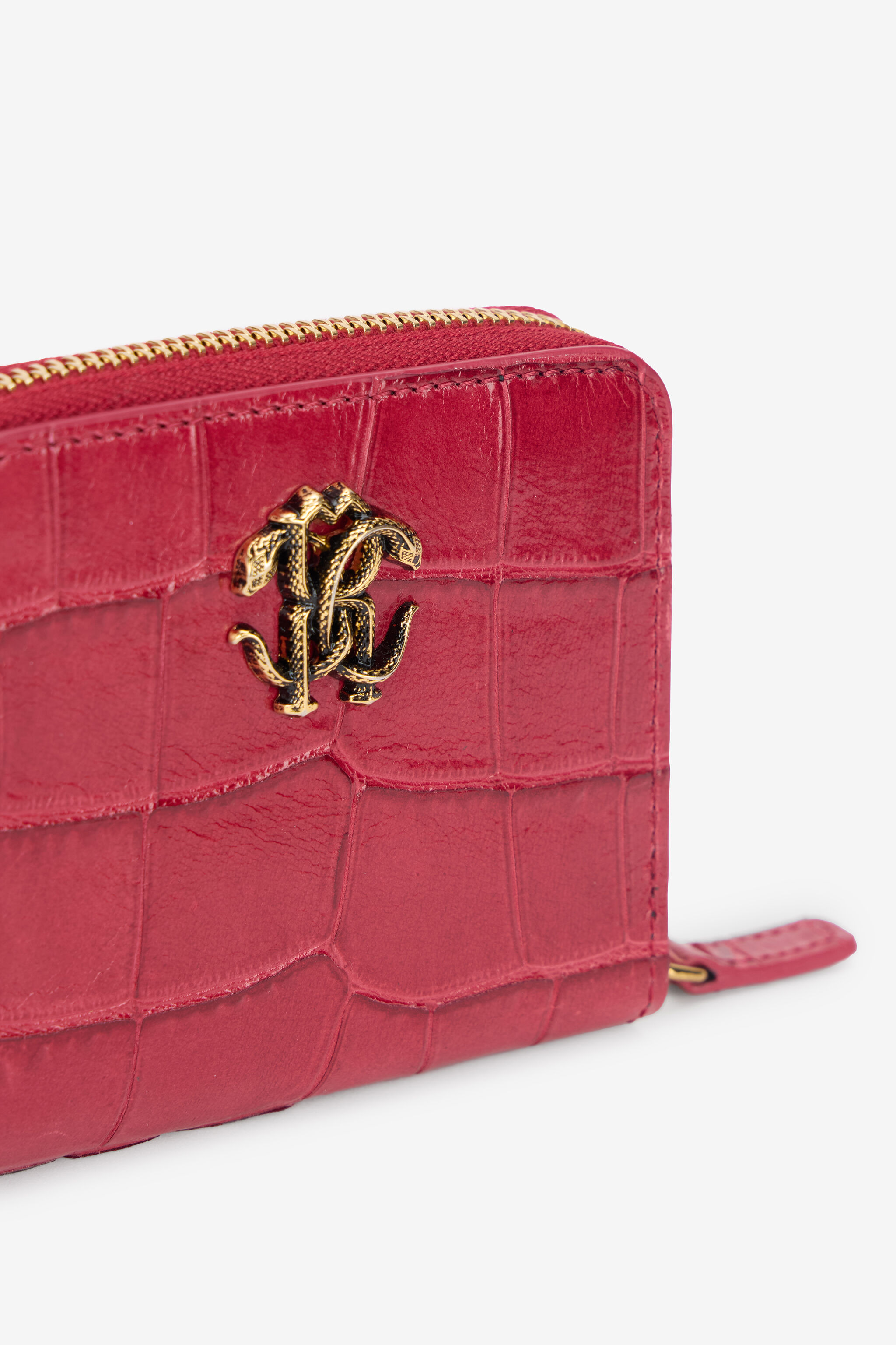 Small Crocodile-Effect Wallet - 3