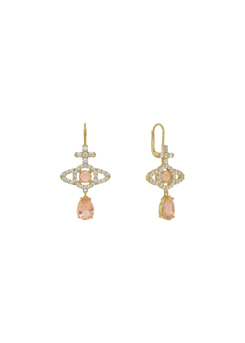 Vivienne Westwood Vivienne Westwood Olympia Pavé Drop Earrings outlook