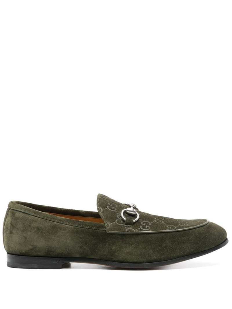 Horsebit suede loafers - 1