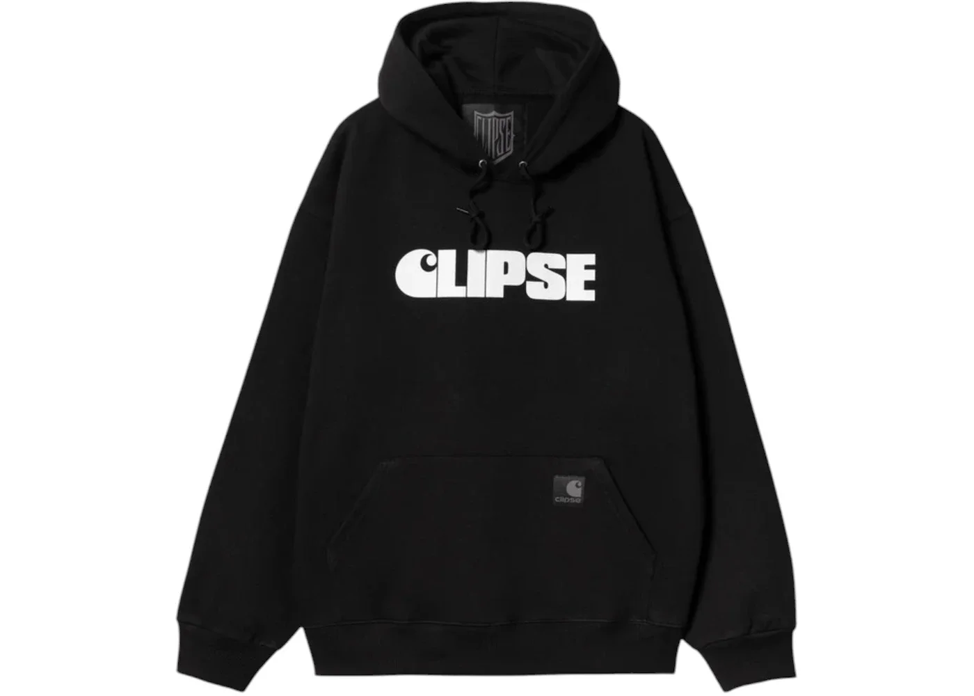 Carhartt WIP x Clipse Let God Sort Em Out Hooded Sweatshirt Black/White - 1