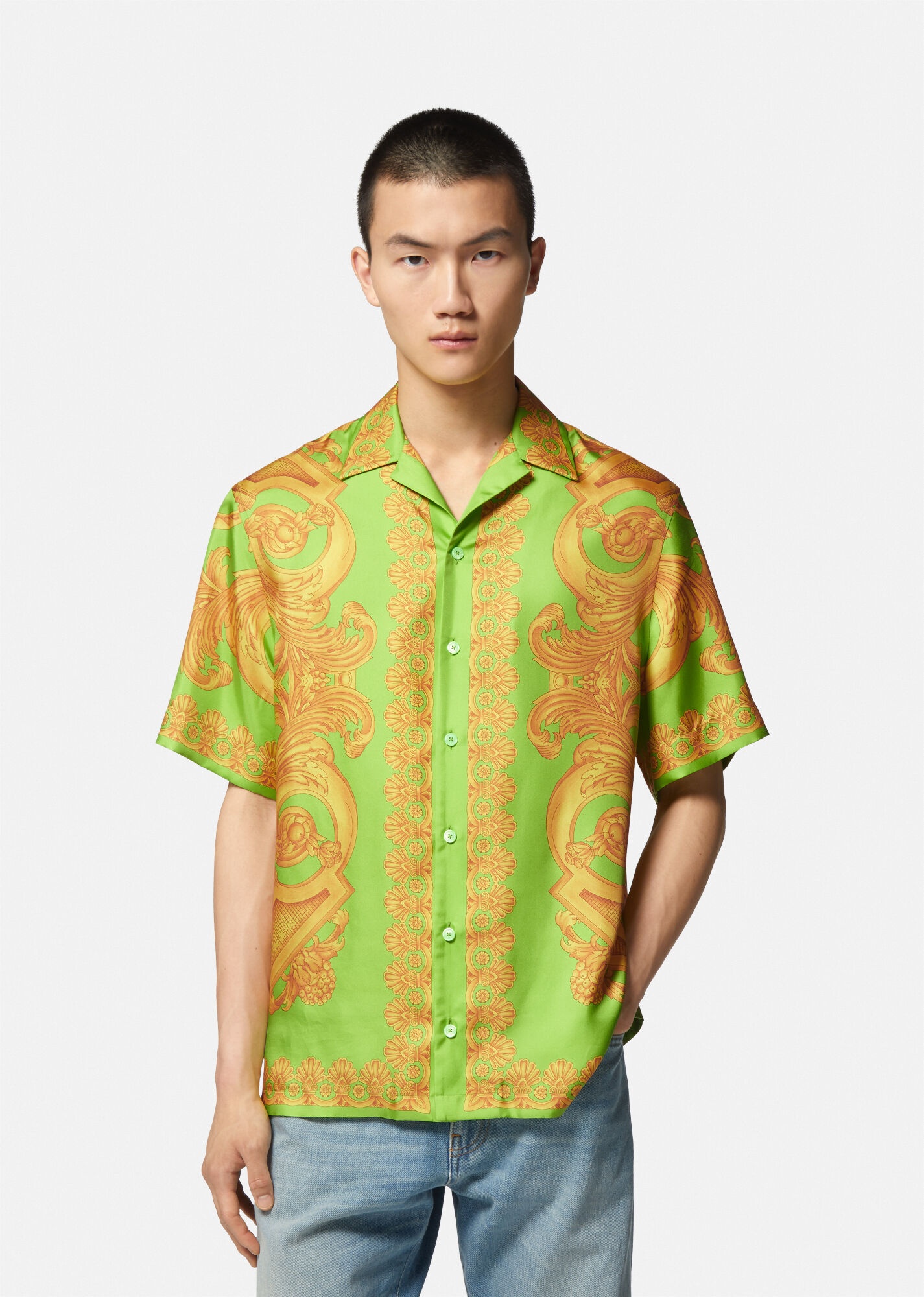 Barocco 660 Silk Shirt - 3
