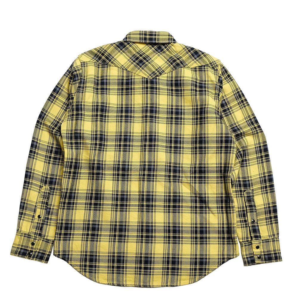 INDIGO PLAID WESTERN SHIRT - IHSH-411 - 3