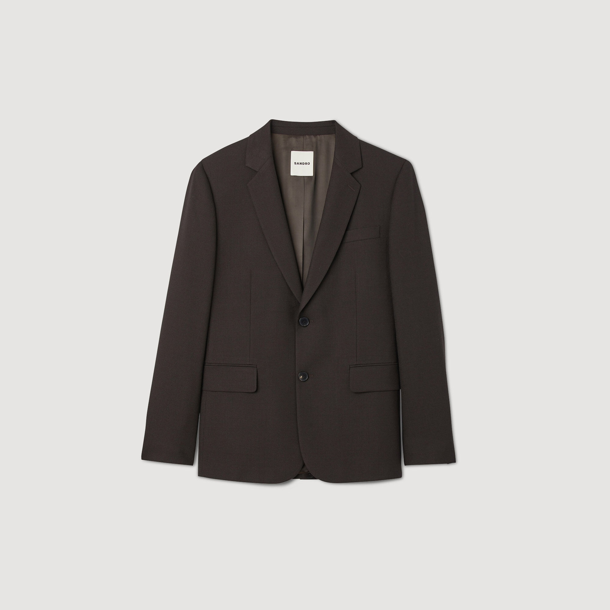 WOOL SUIT JACKET - 1