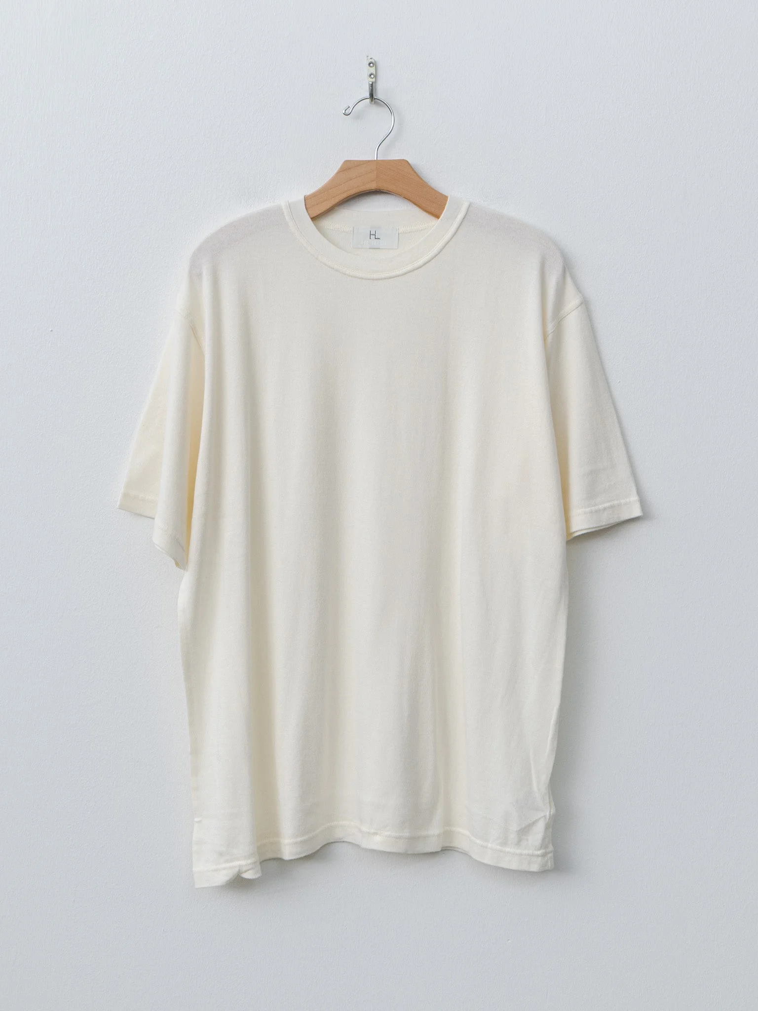 Cotton Cashmere T-Shirt - White - 1