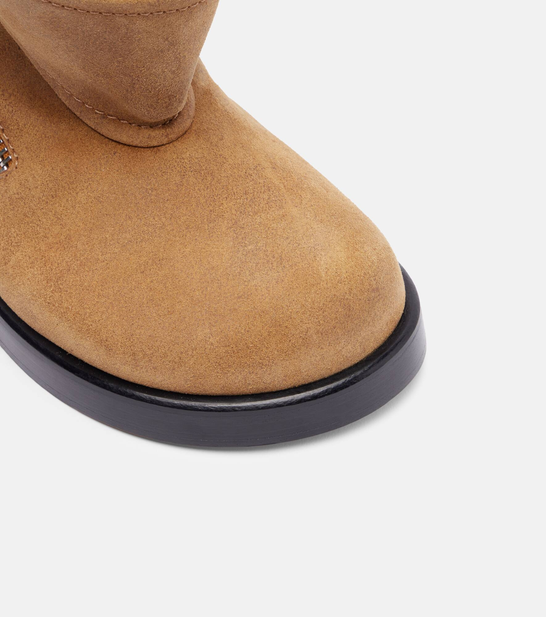 Suede ankle boots - 5