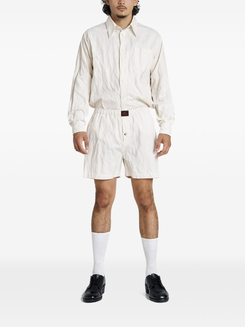 WILLY CHAVARRIA textured elasticated shorts outlook