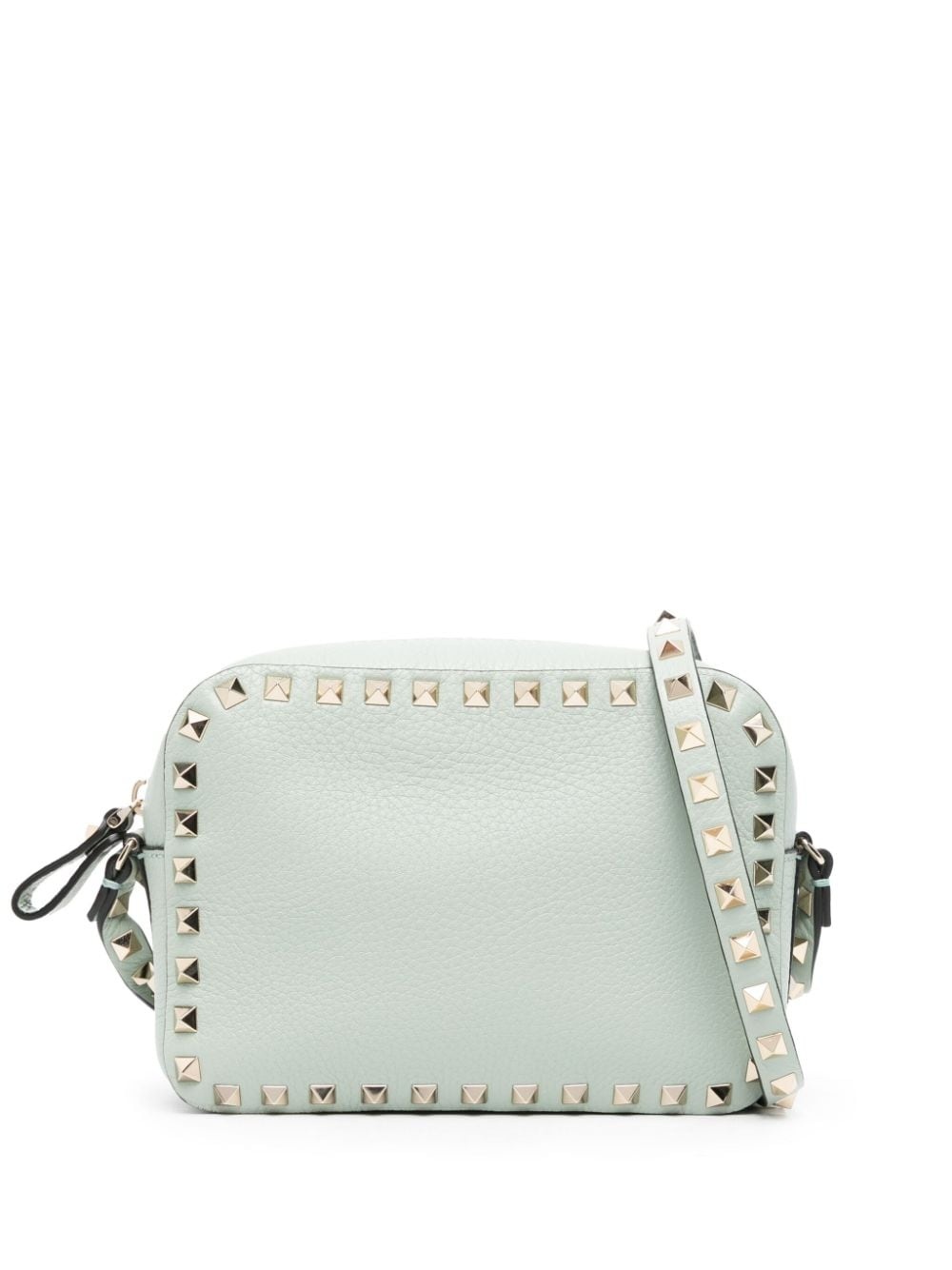 Rockstud leather crossbody bag - 1