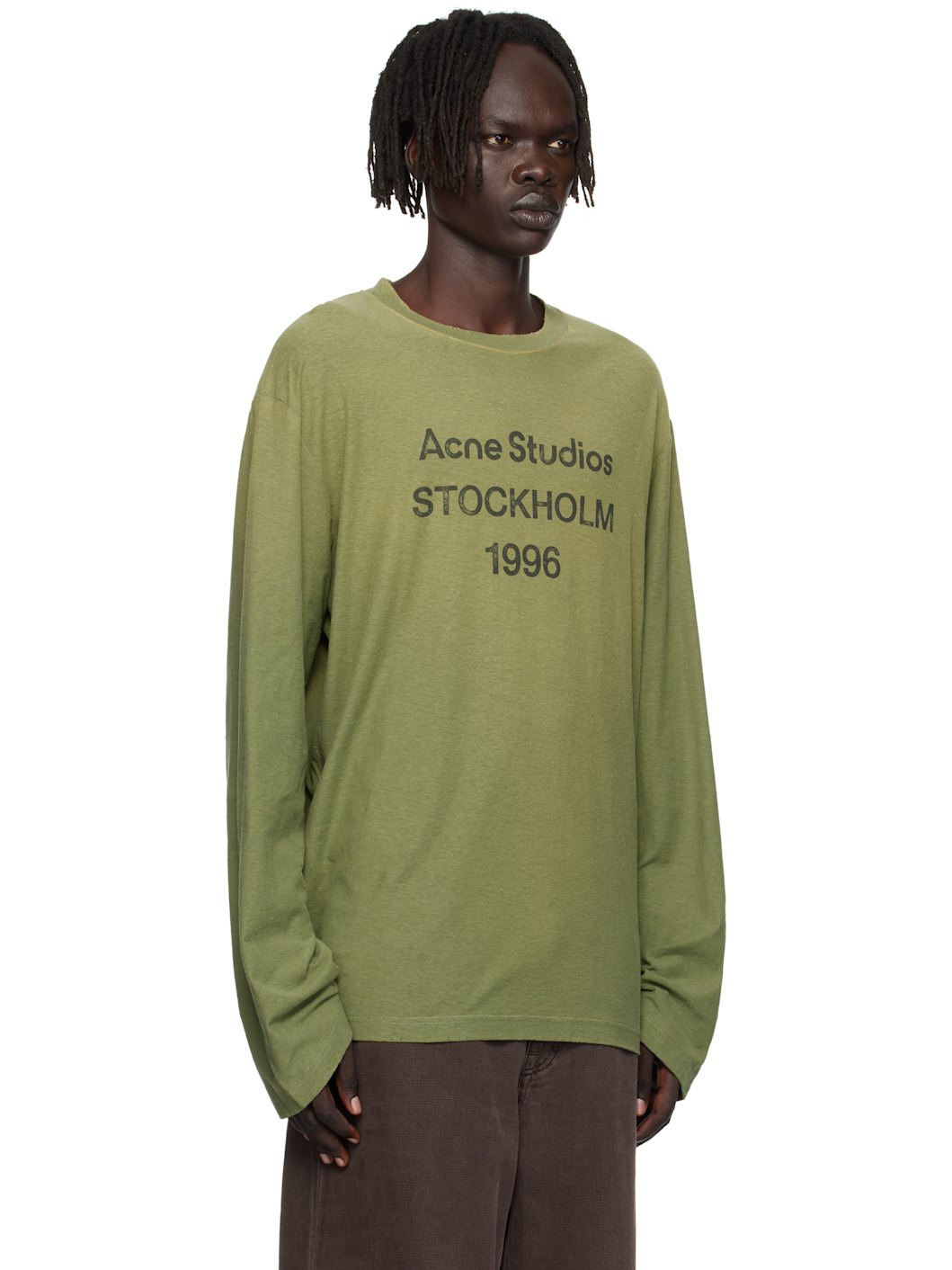 Green Logo Relaxed Fit T-shirt - 2