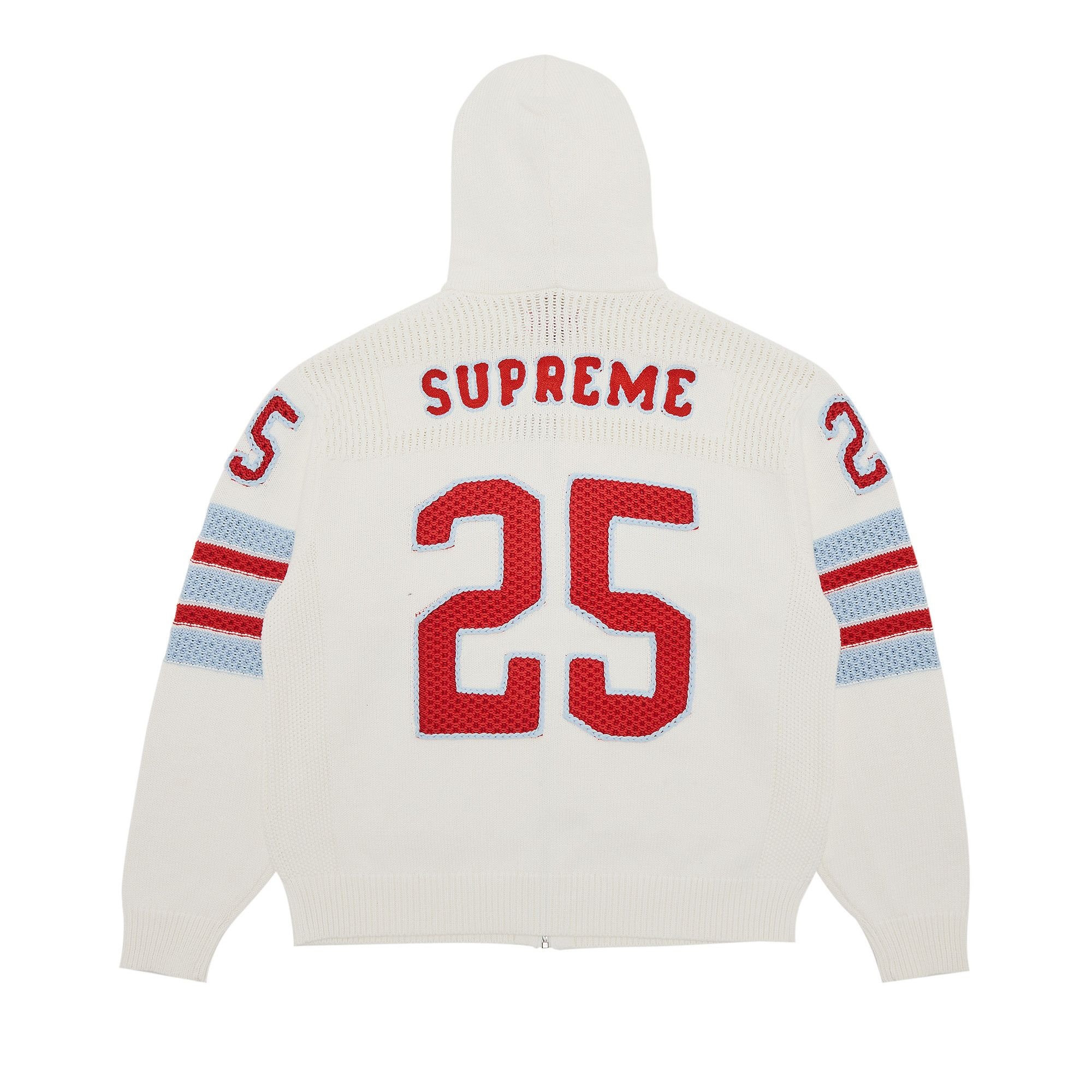 Supreme Sport Zip Up Hooded Sweater 'White' - 2