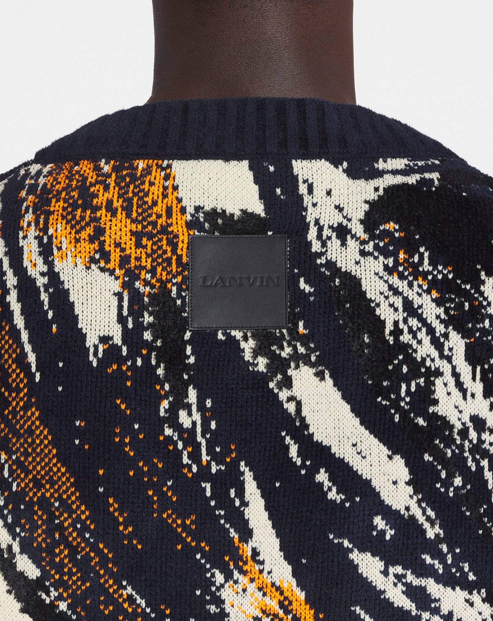 ABSTRACT JACQUARD SWEATER - 6