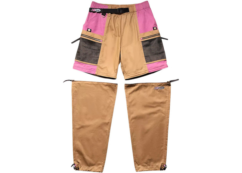 New Balance x Bodega Zip-Off at Knee Cargo Pant Mushroom 3