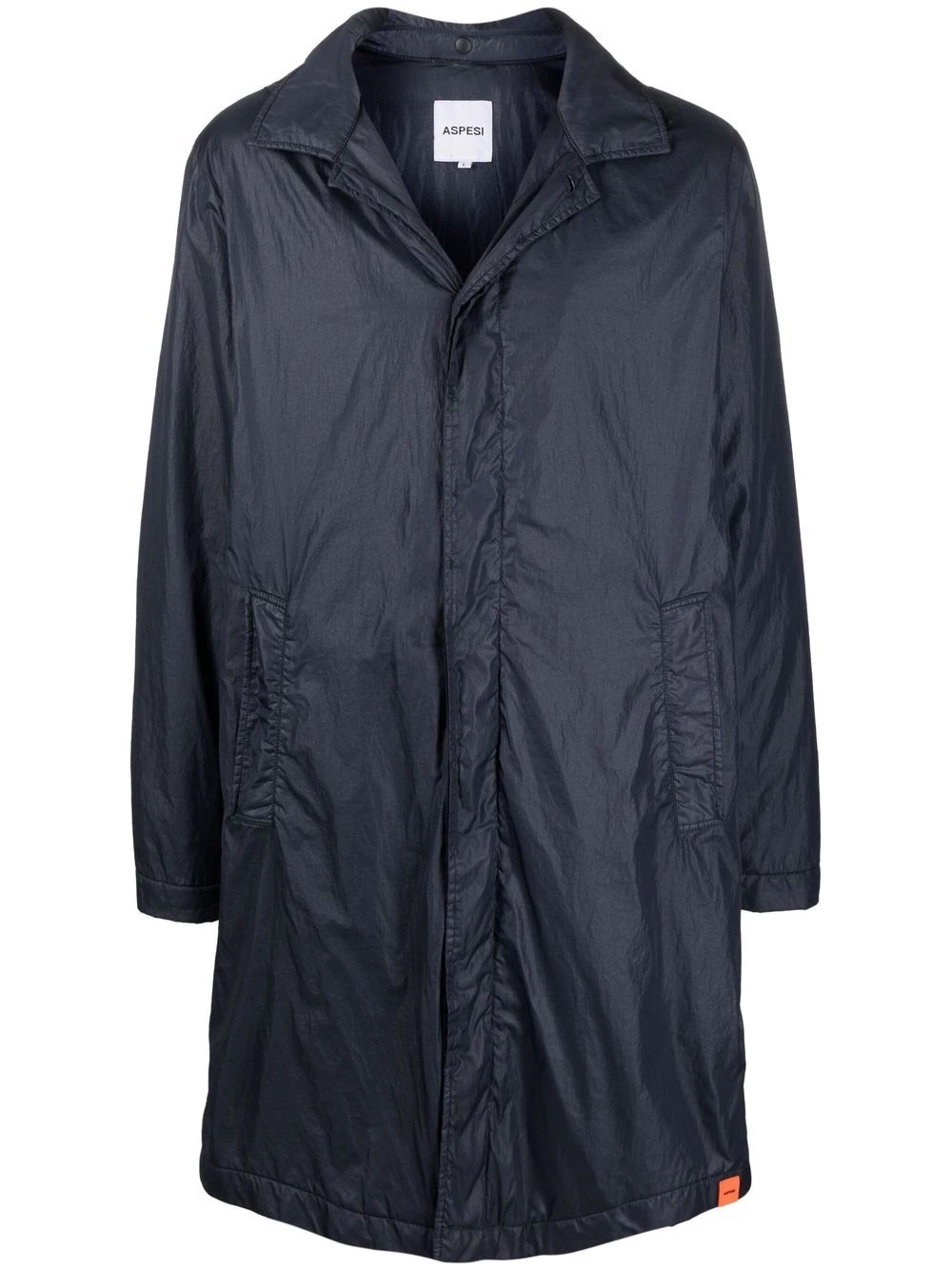 hooded parka coat - 1