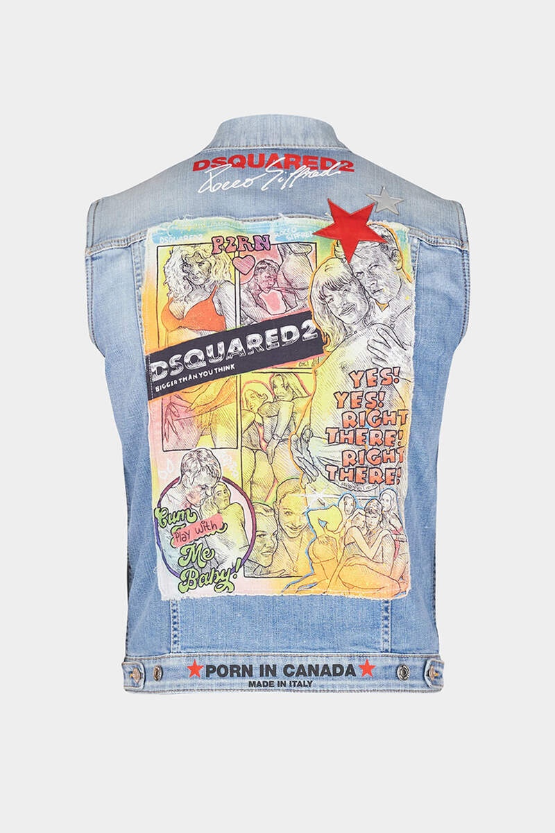 ROCCO DENIM VEST - 2