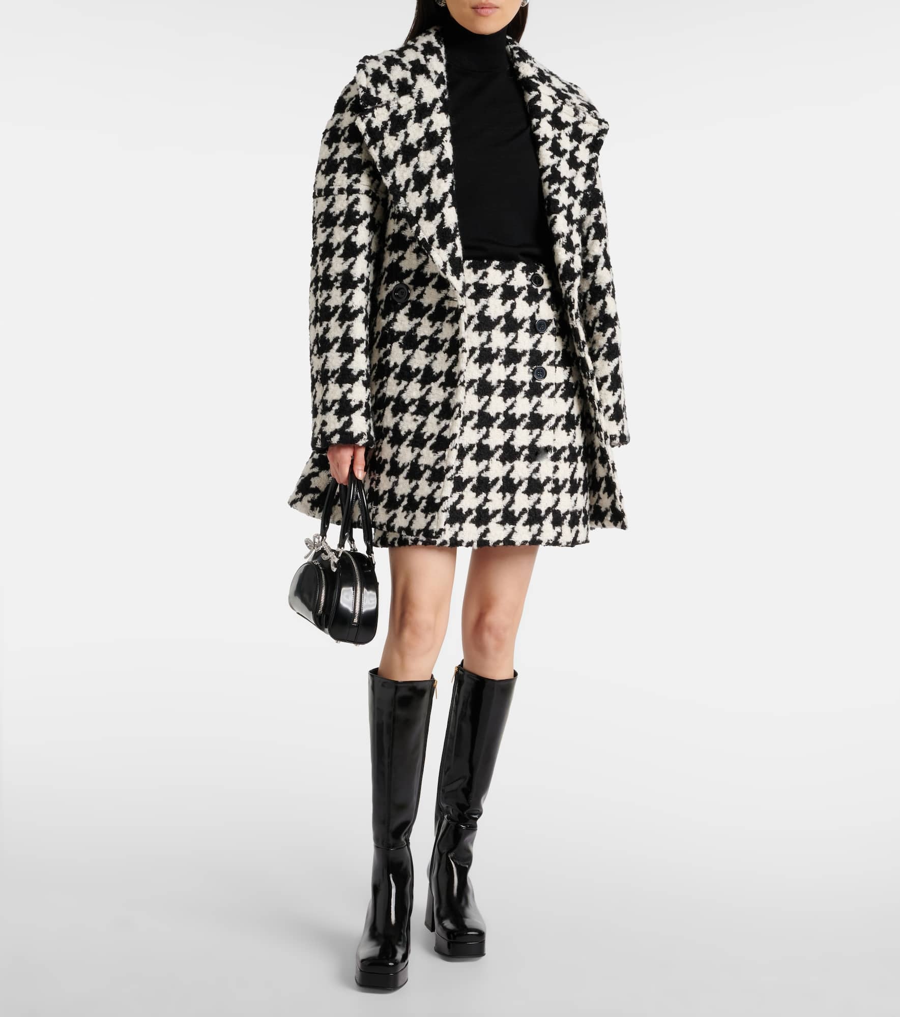 Leather platform boots - 2