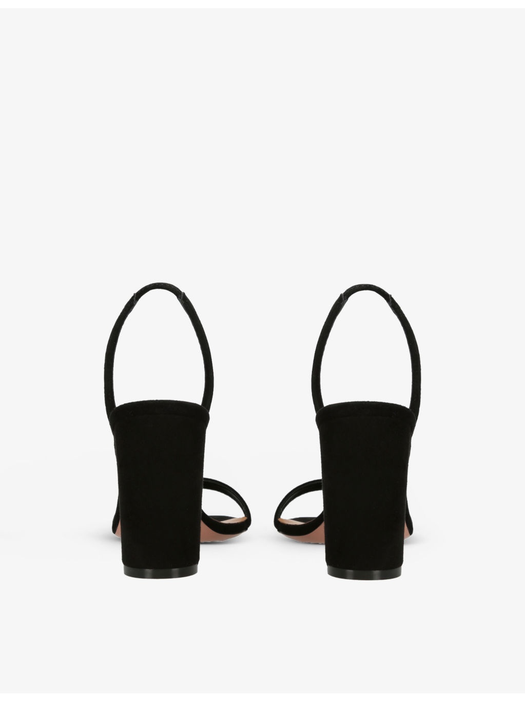 So Nude block-heel suede sandals - 4