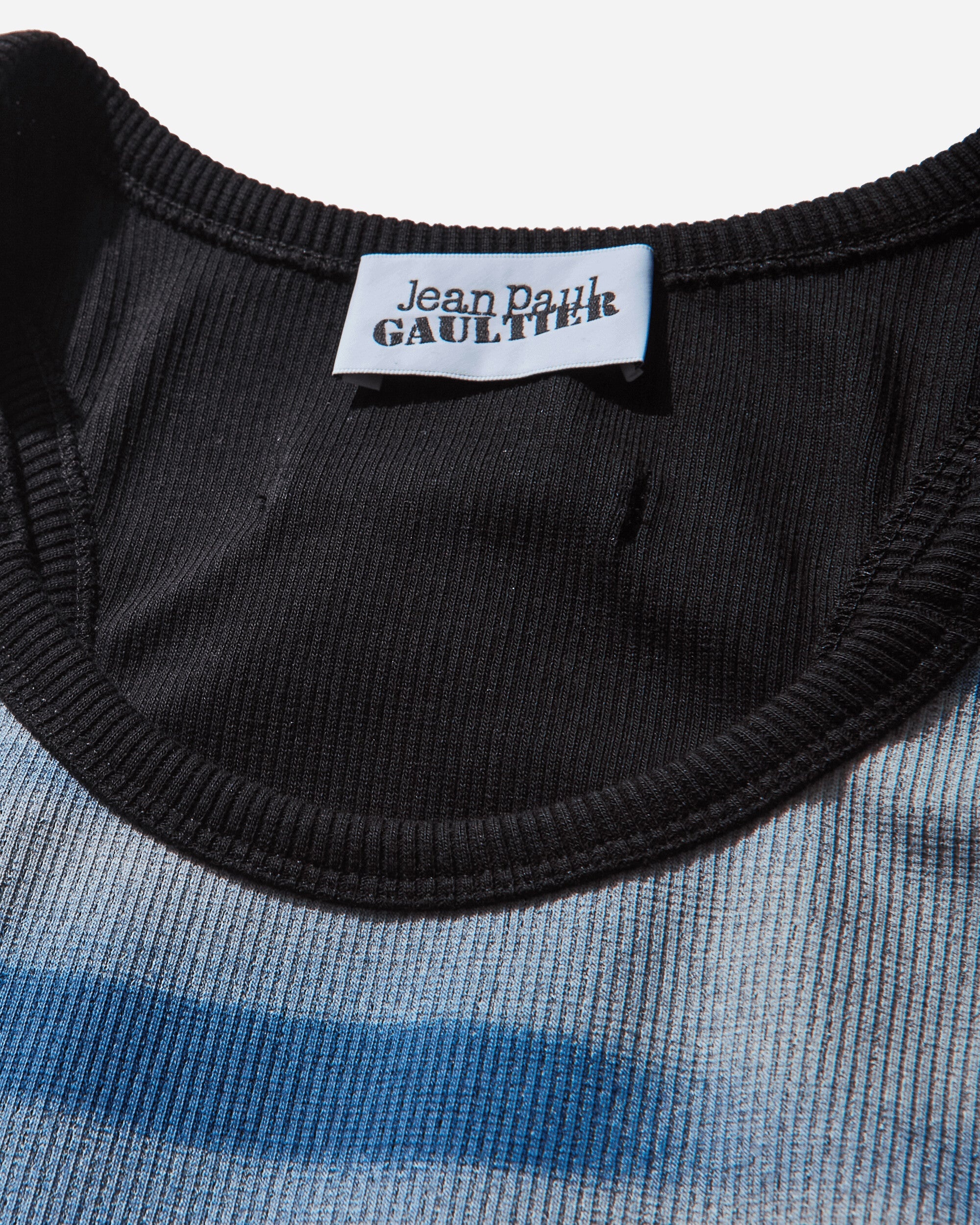 Women's “Le Male” Tank Top Black / Blue - 3