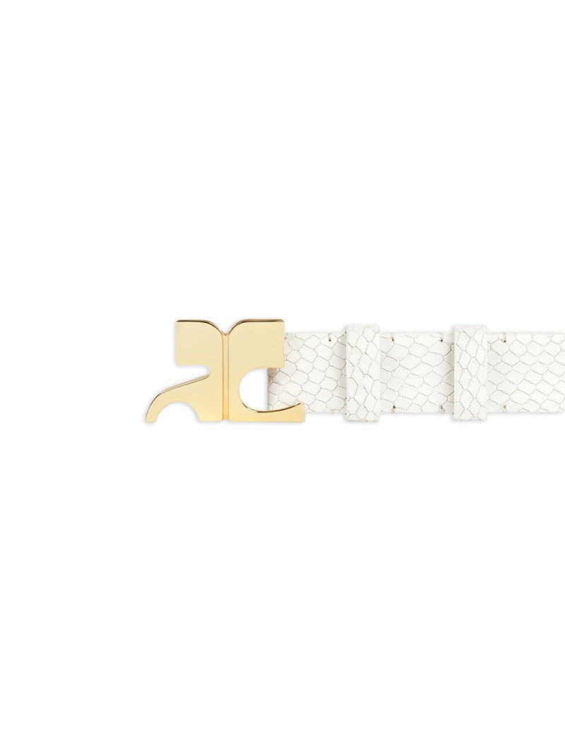 Viper leather belt 3