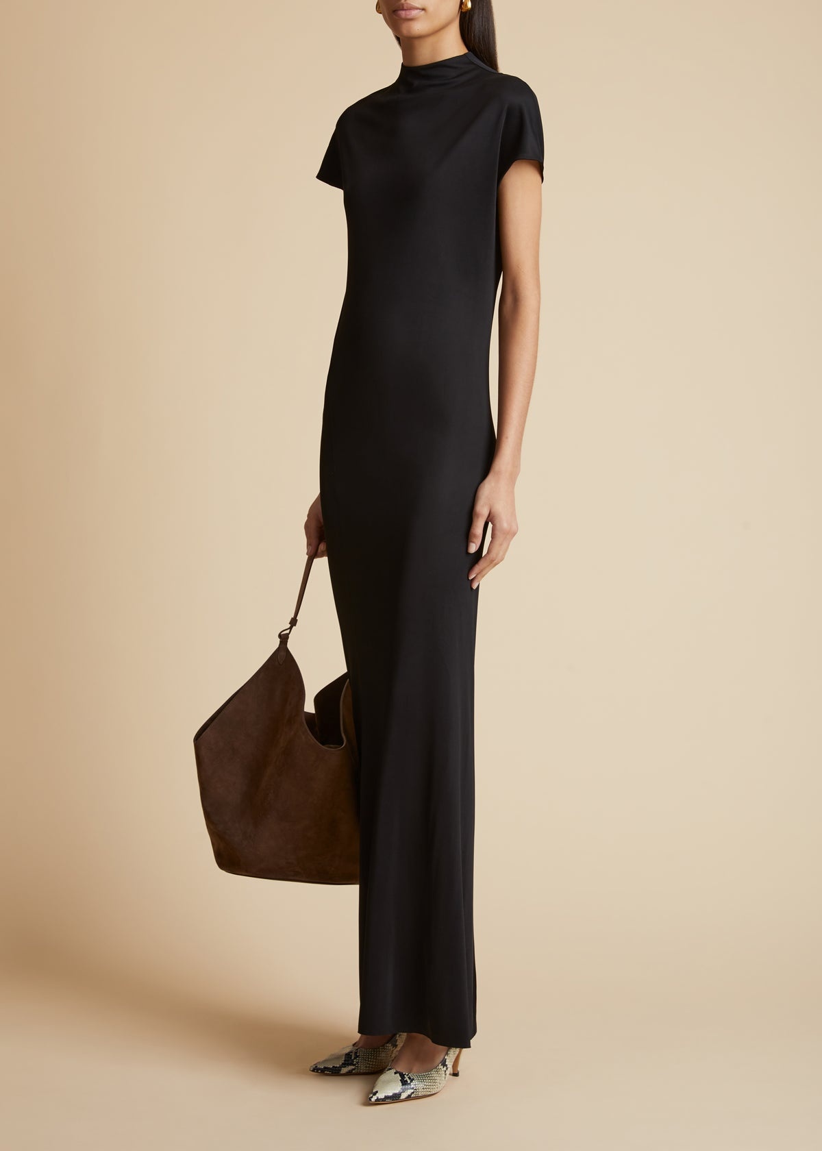 The Yenza Dress in Black - 1