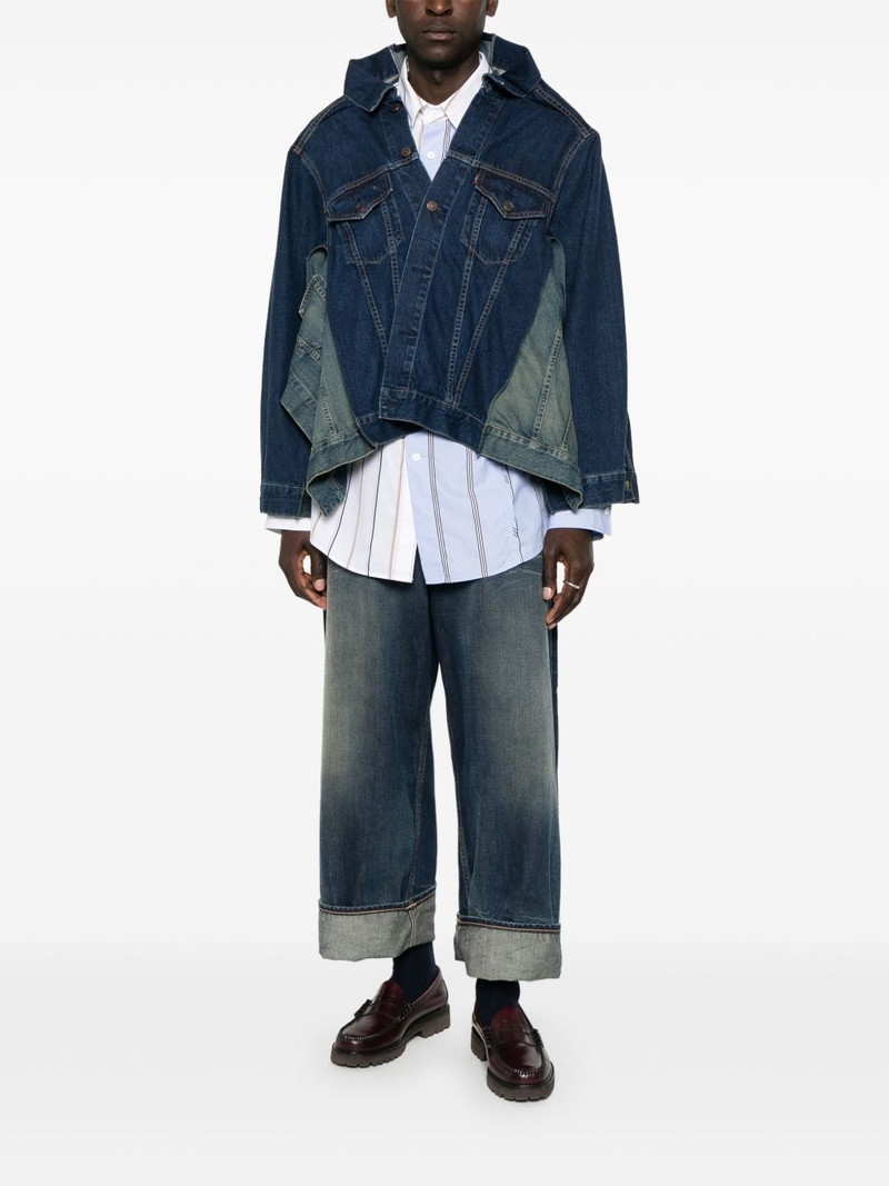 Junya Watanabe MAN x Levi's wide-neck jacket outlook