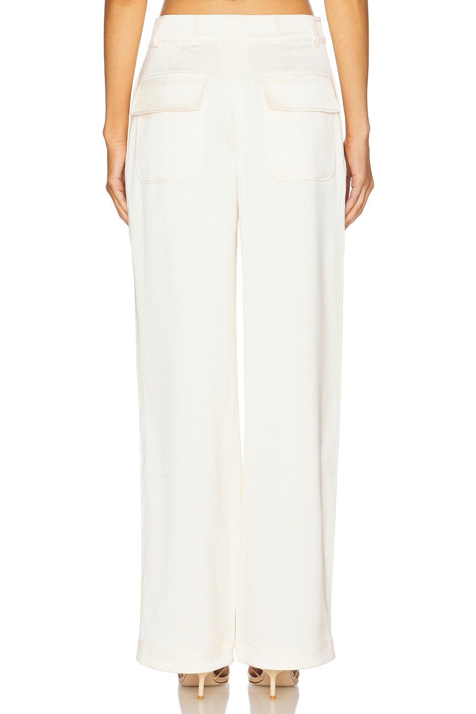 Satin Relaxed Pant - 4