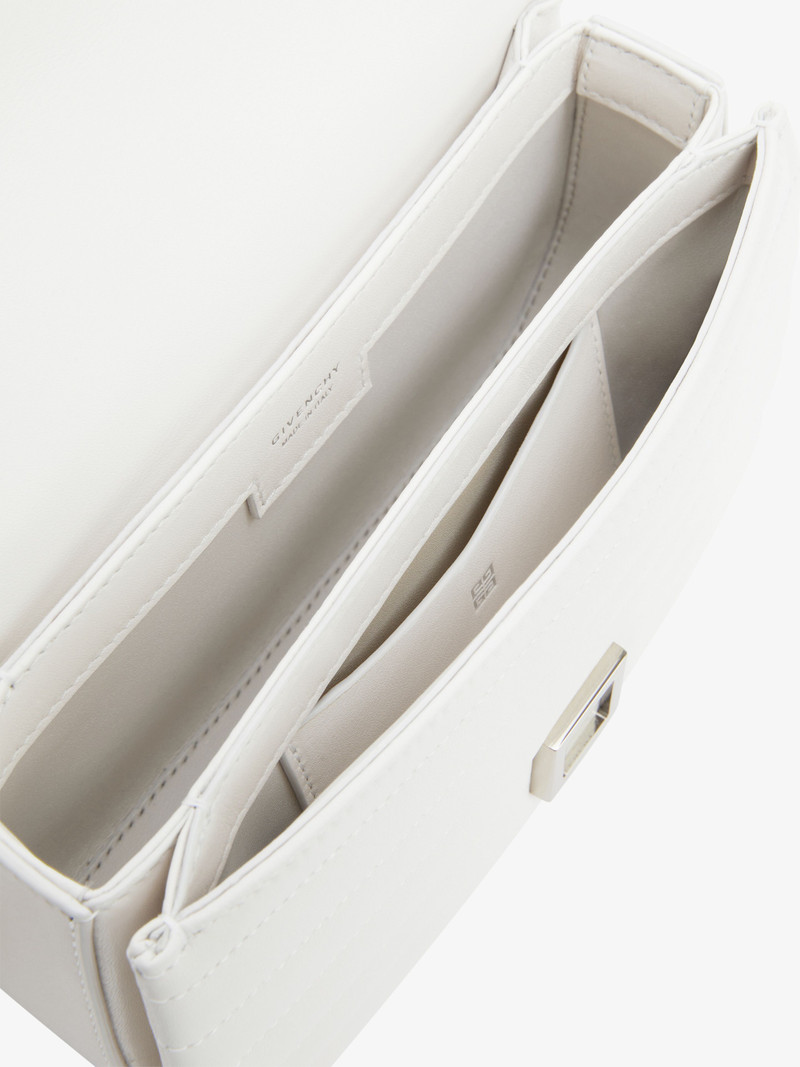 SMALL 4G SOFT BAG IN QUILTED LEATHER 7