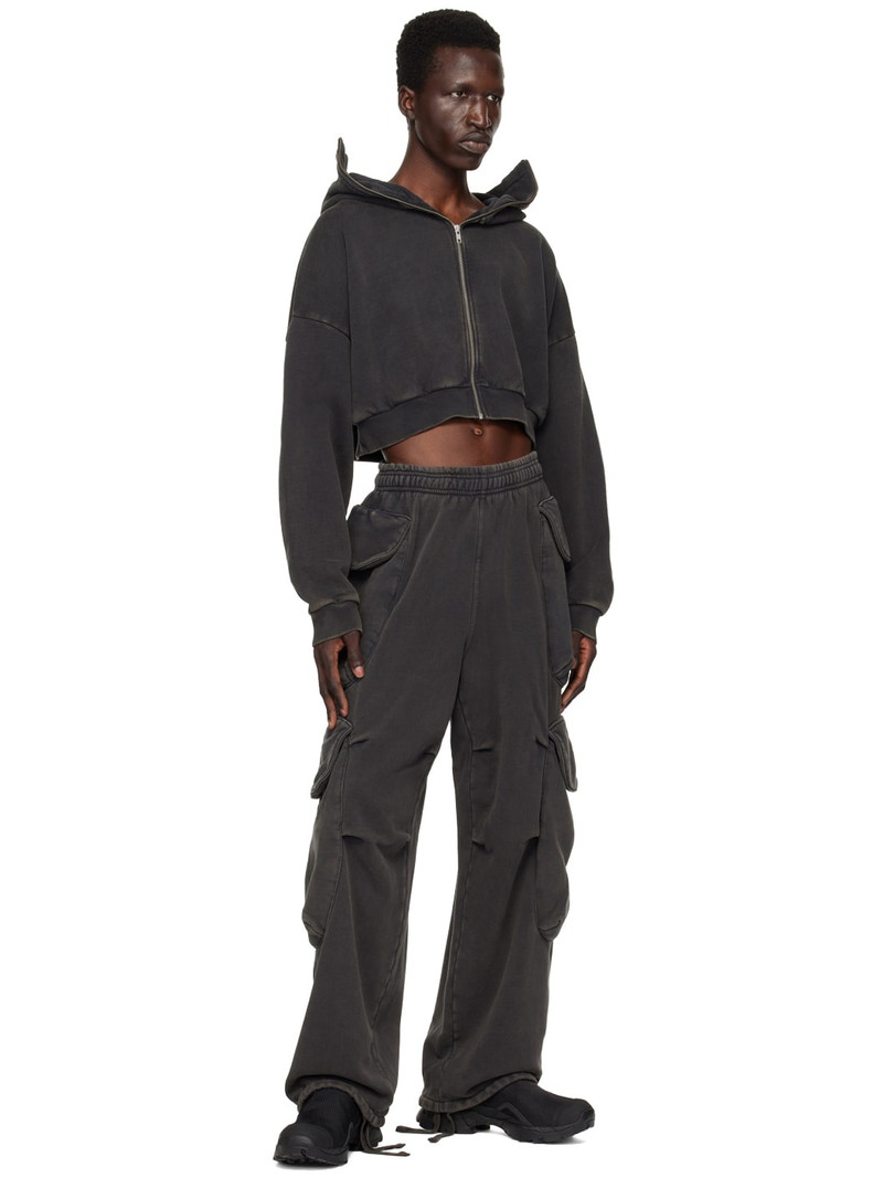 entire studios Black Heavy Gocar Cargo Pants outlook